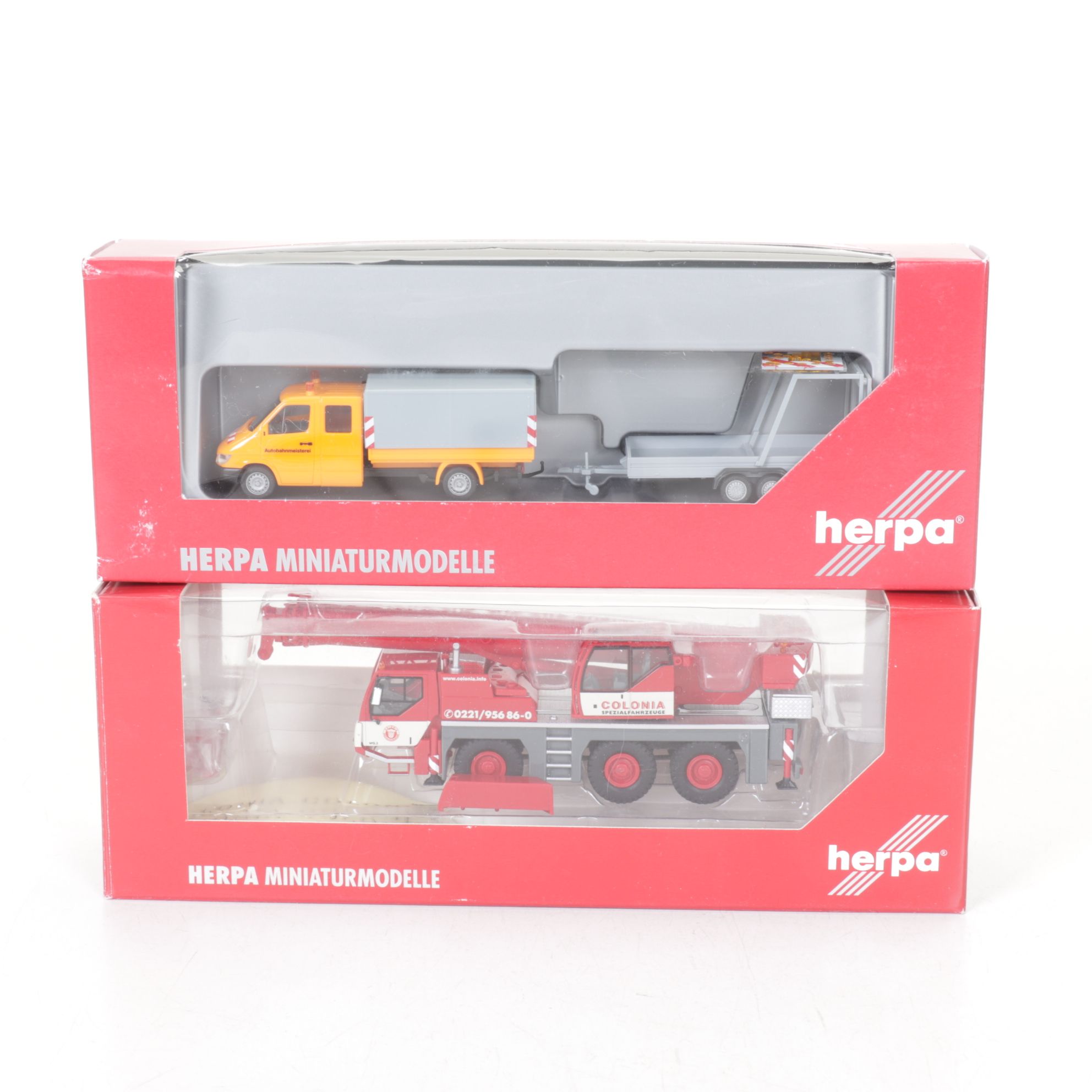 Herpa HO Scale Work Vehicles