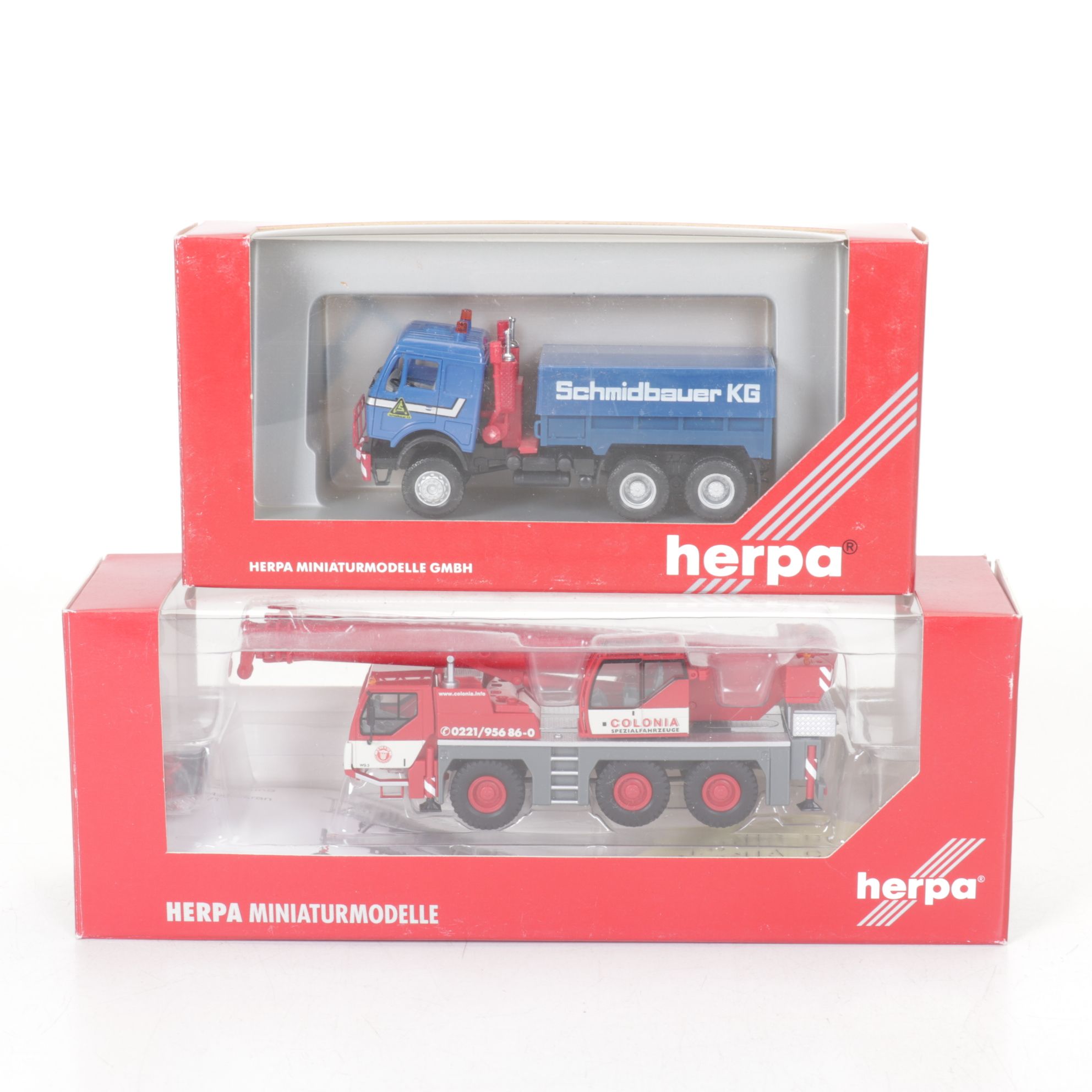 Herpa HO Scale Work Vehicles