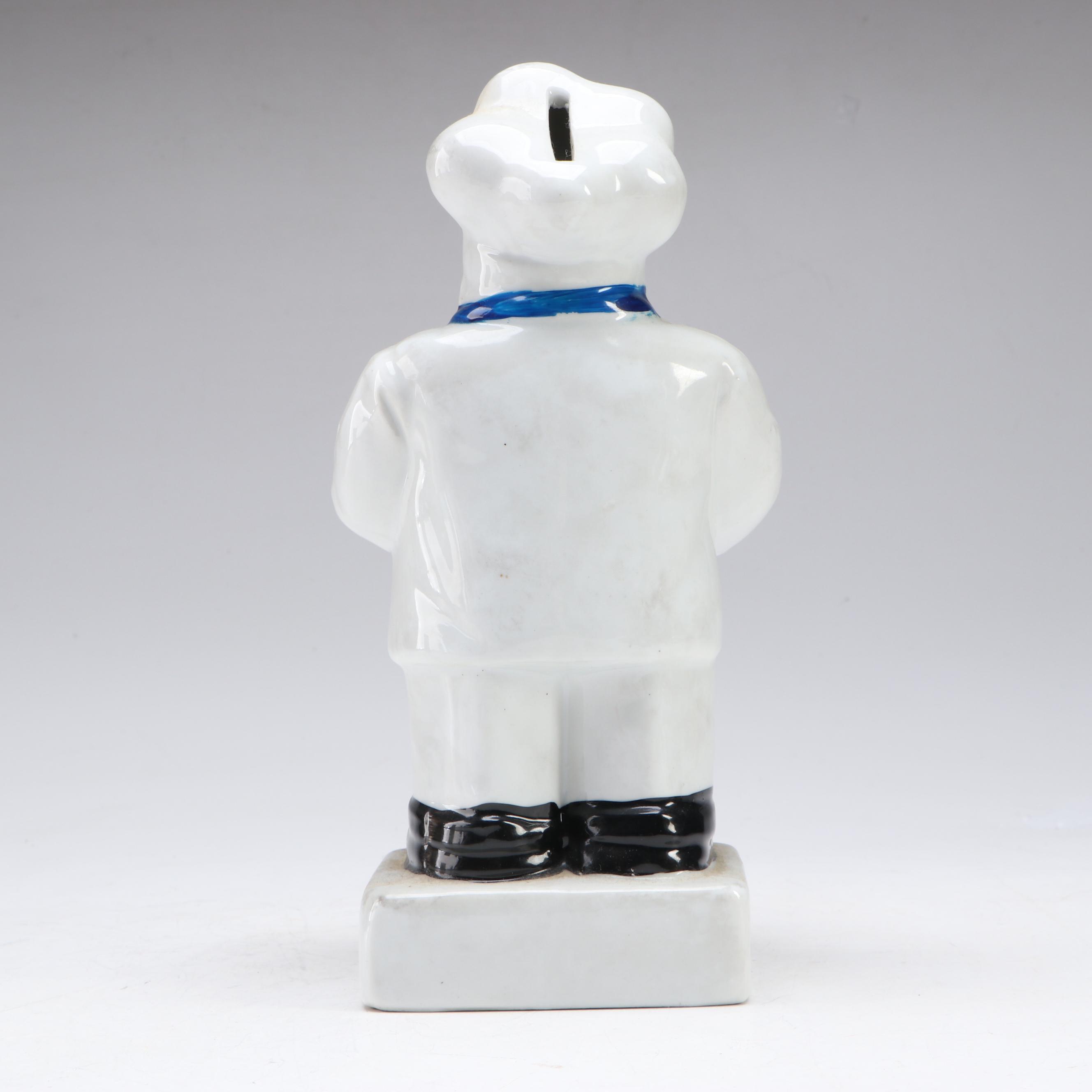 Entenmann's Ceramic Advertising Bank, Mid to Late 20th Century