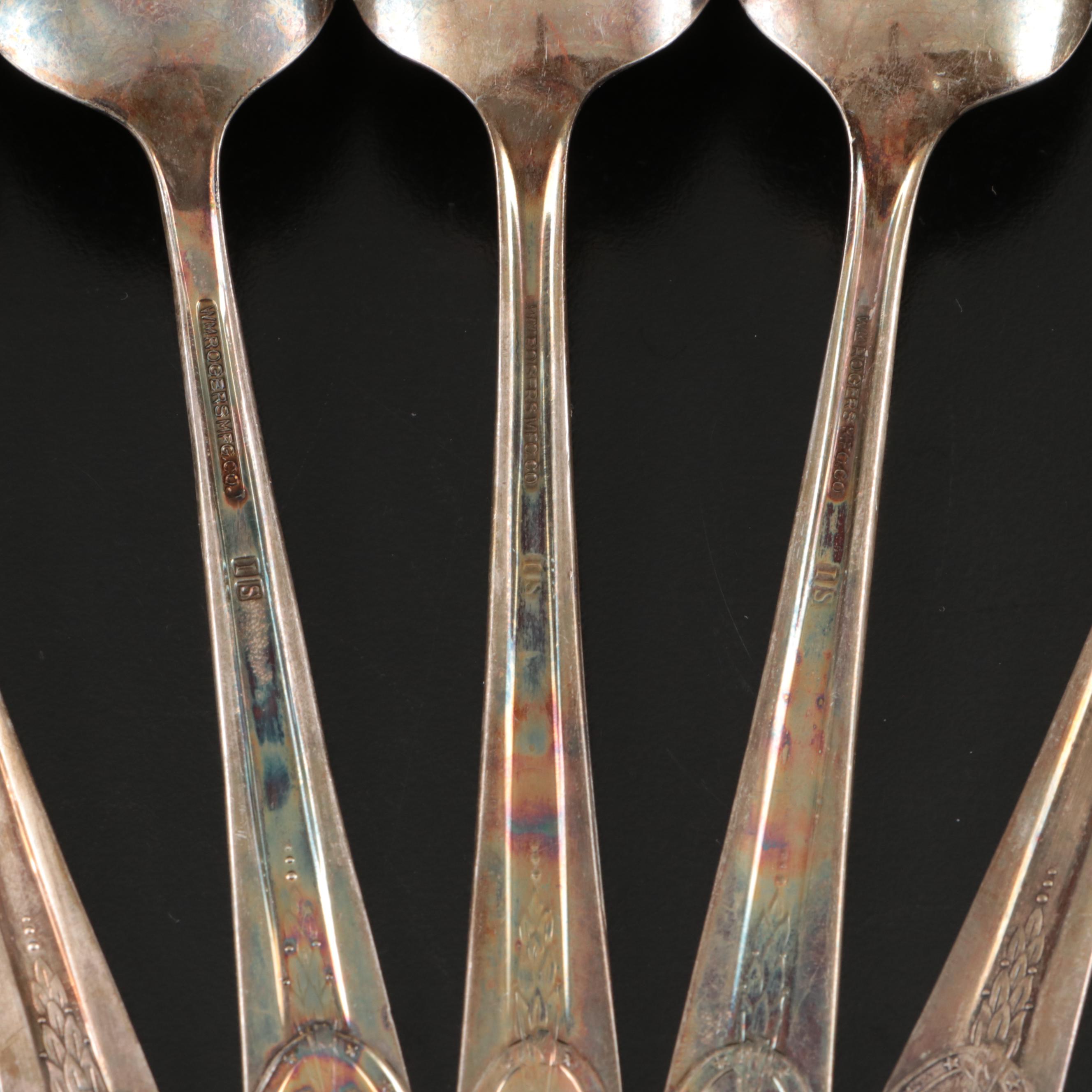 New York World's Fair 1939 with Other Silver Plate Souvenir Spoons