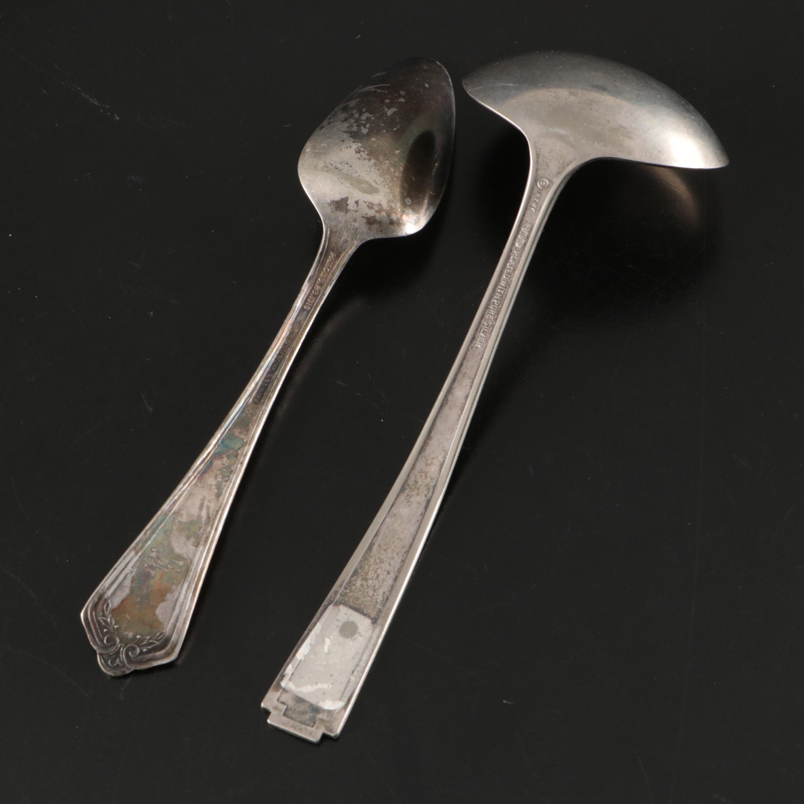 New York World's Fair 1939 with Other Silver Plate Souvenir Spoons