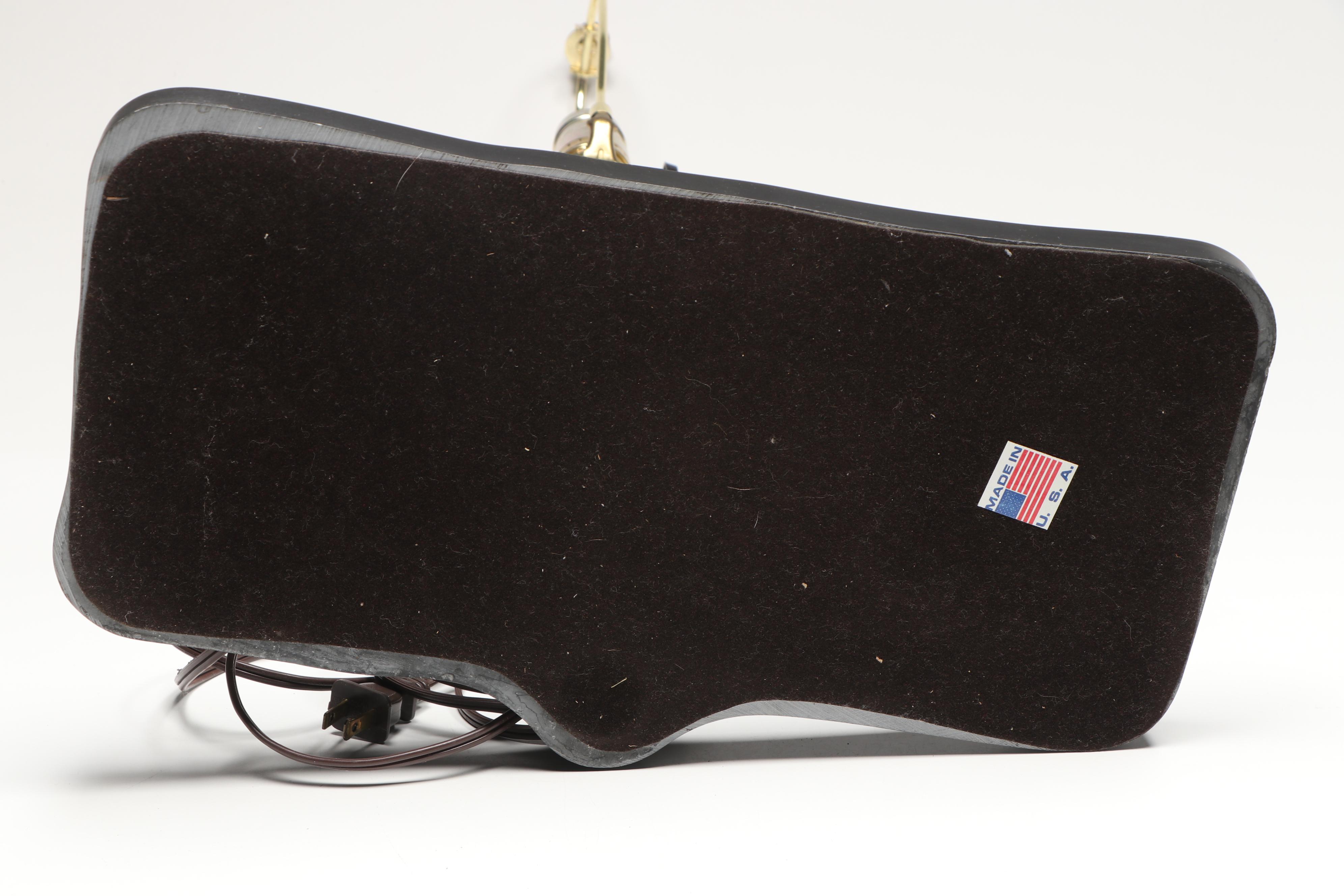 Pair of Bull Moose Rustic Table Lamps