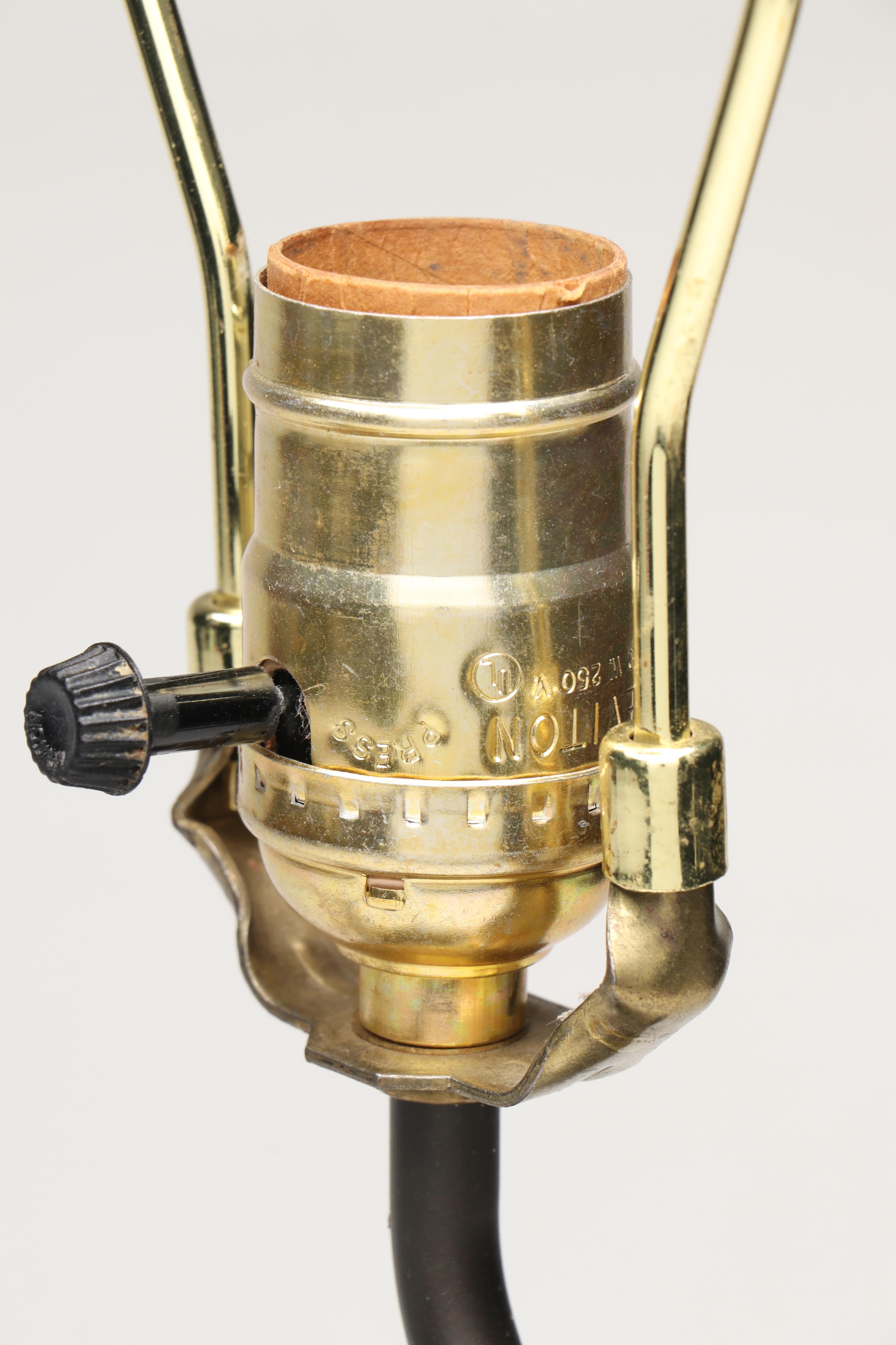 Pair of Bull Moose Rustic Table Lamps