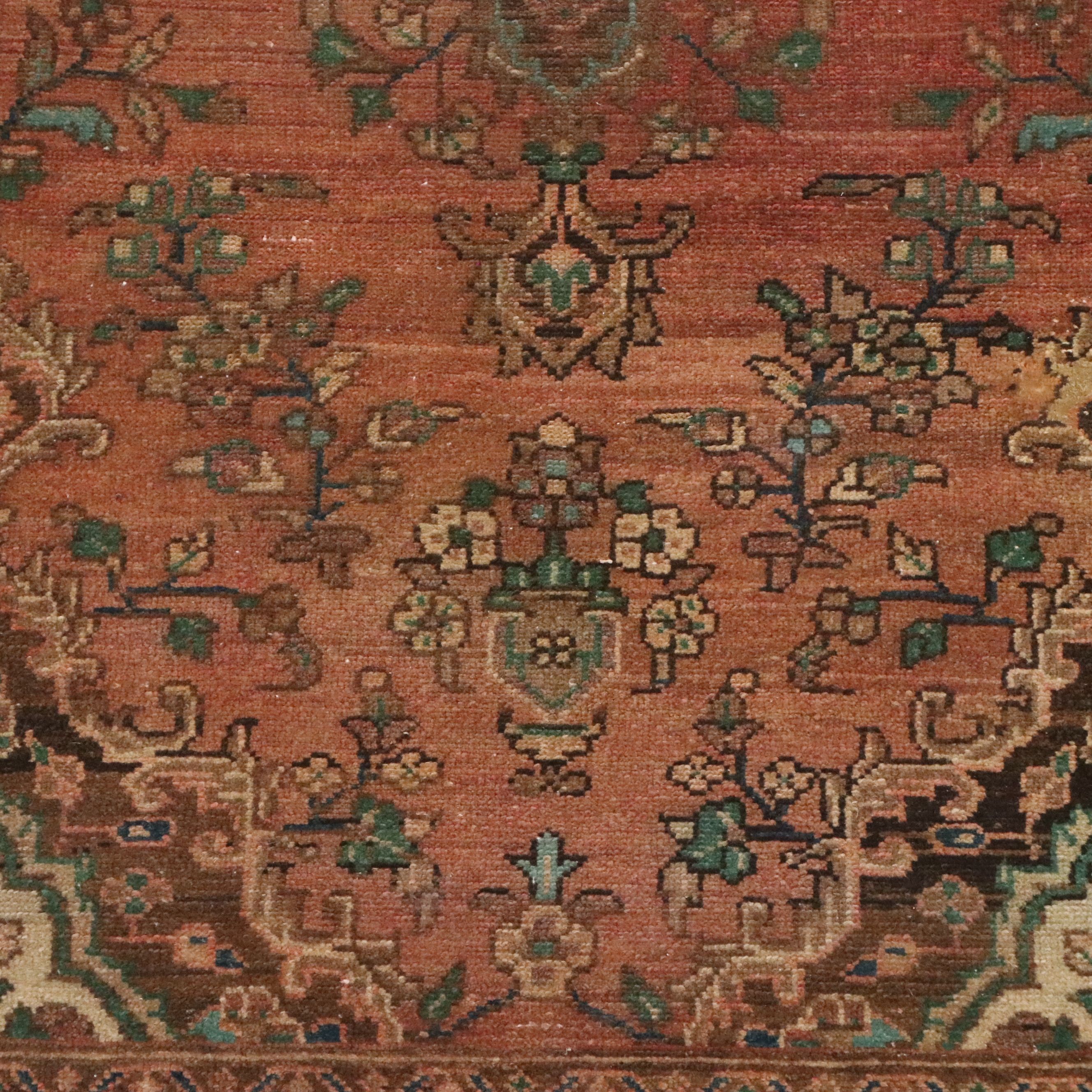 3'4 x 9'9 Hand-Knotted Persian Hamadan Long Rug