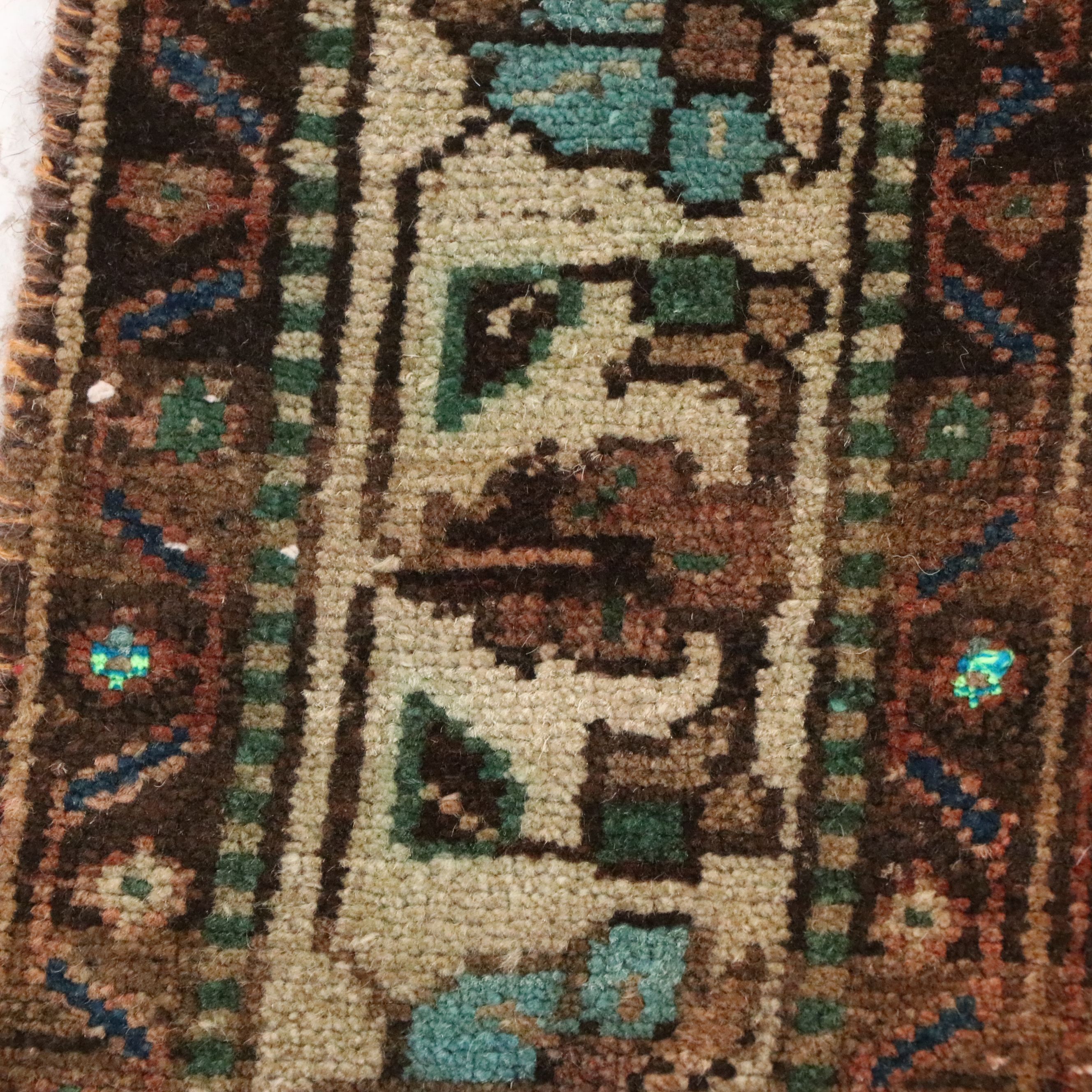 3'4 x 9'9 Hand-Knotted Persian Hamadan Long Rug