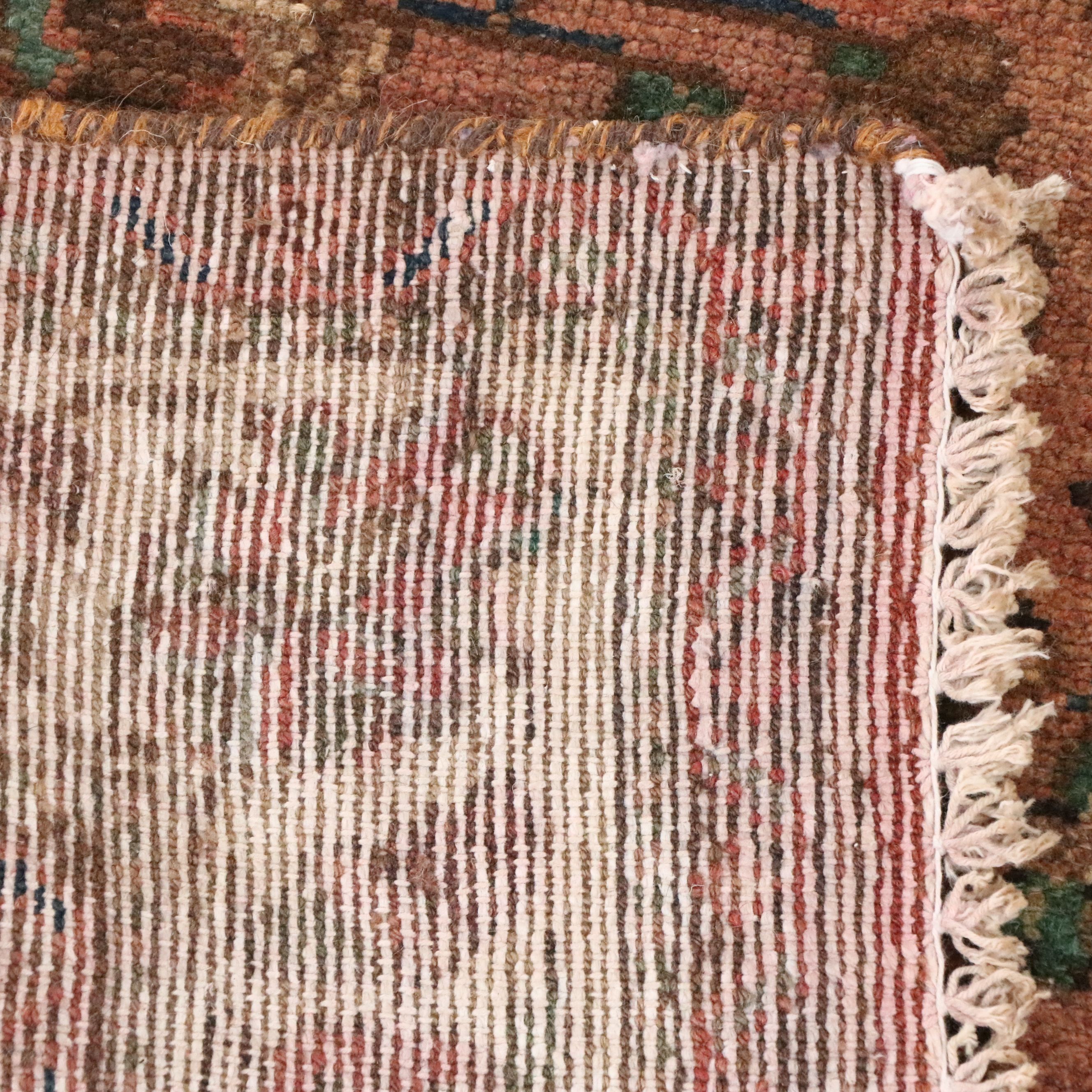 3'4 x 9'9 Hand-Knotted Persian Hamadan Long Rug