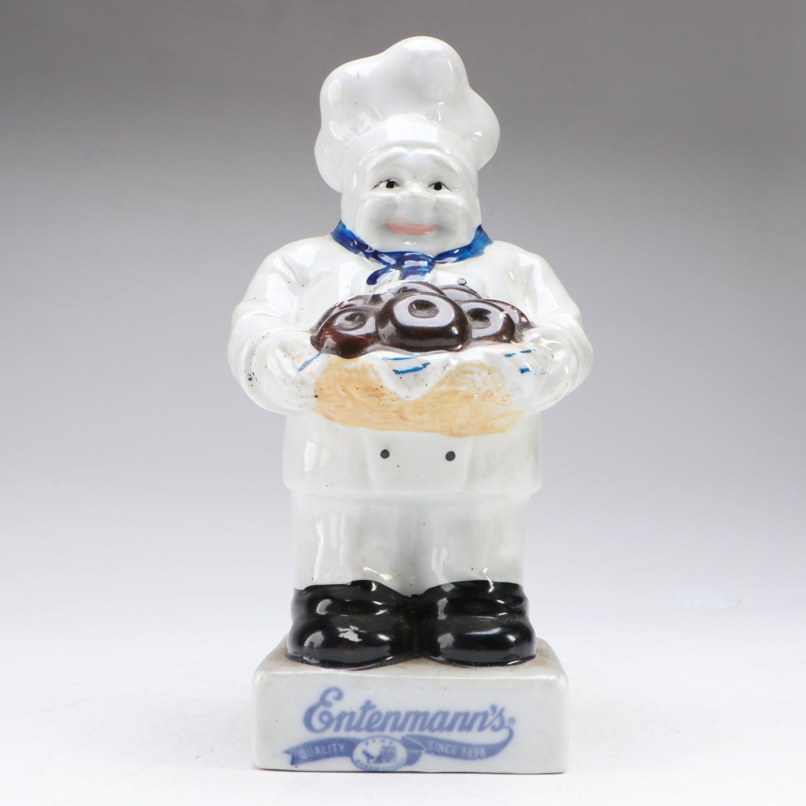 Entenmann's Ceramic Advertising Bank, Mid to Late 20th Century