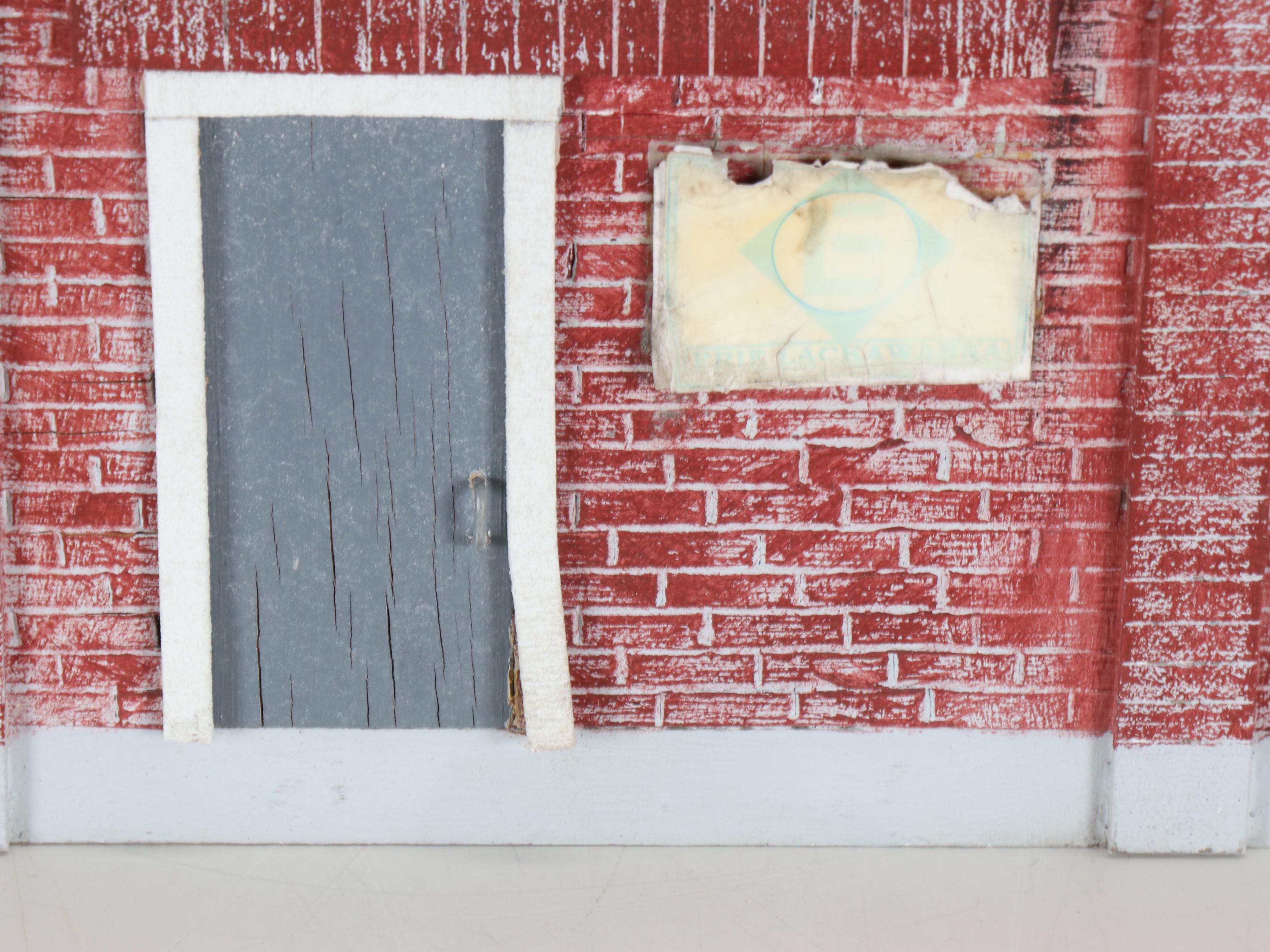 Handcrafted G Scale Railroad Industrial Train Garage