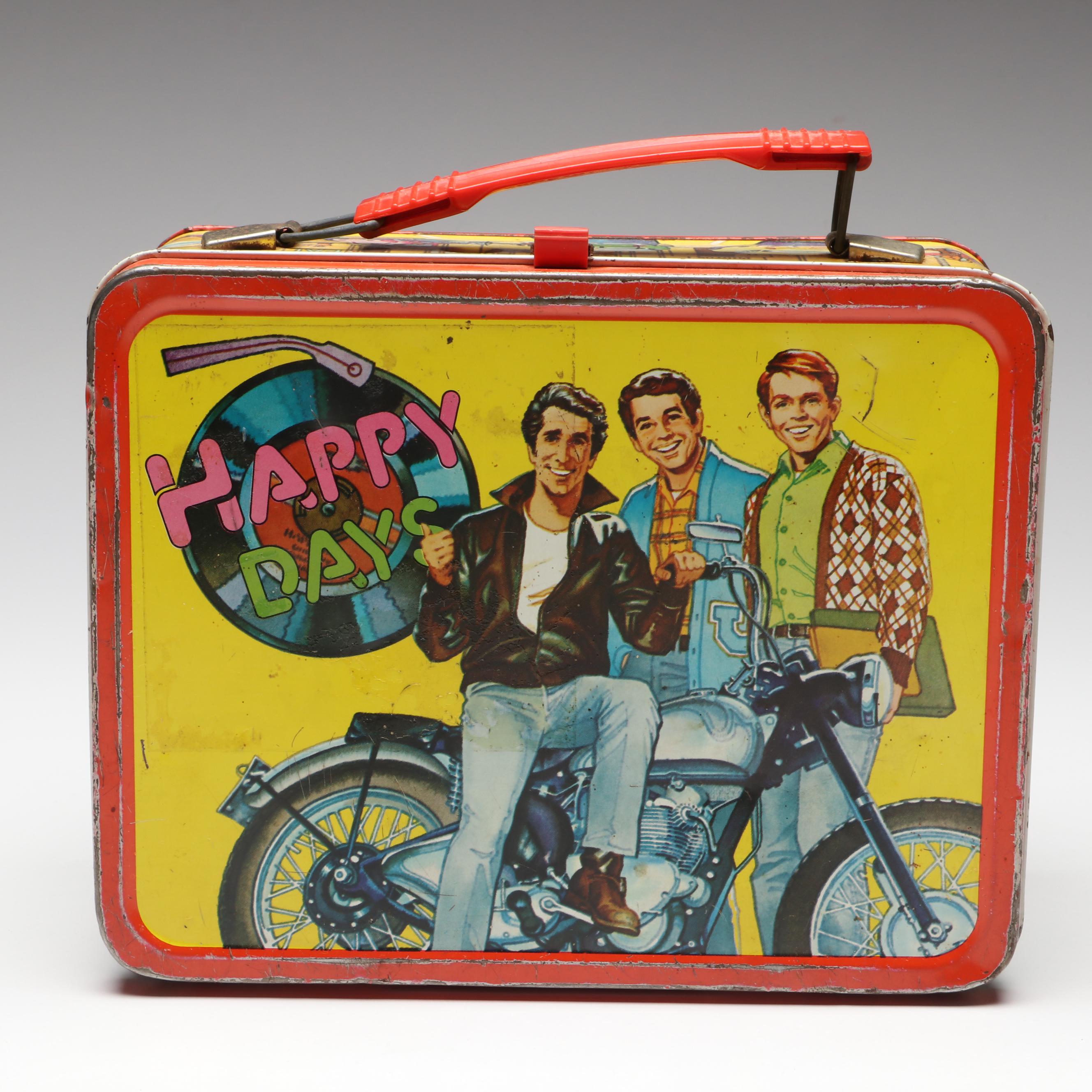 King-Seeley Thermos Co. "Happy Days" and "Pelé" Lunchboxes, 1970s