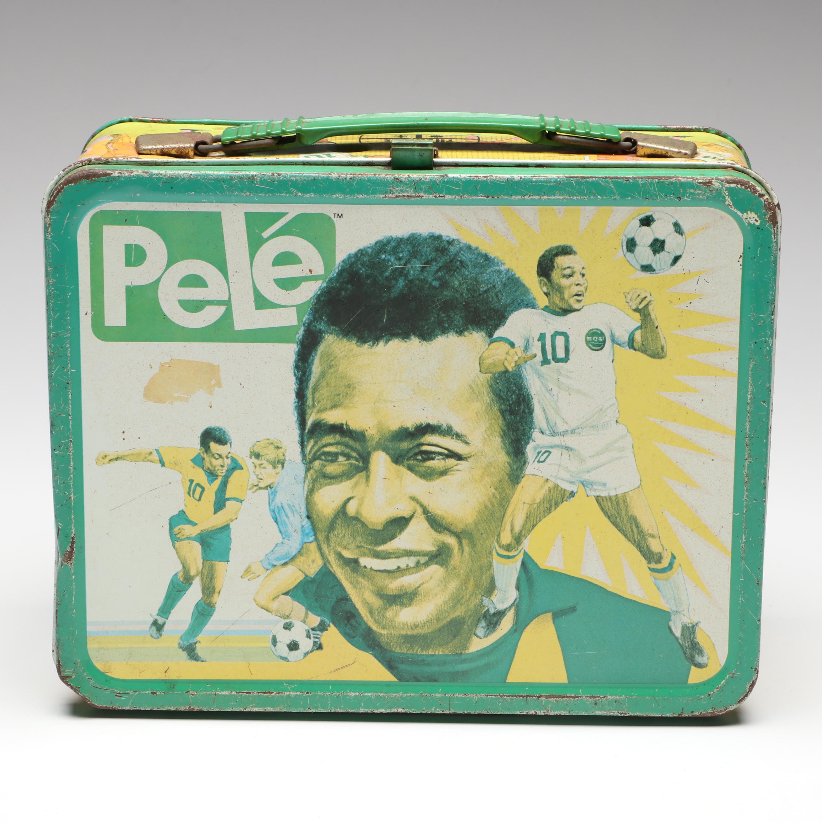 King-Seeley Thermos Co. "Happy Days" and "Pelé" Lunchboxes, 1970s