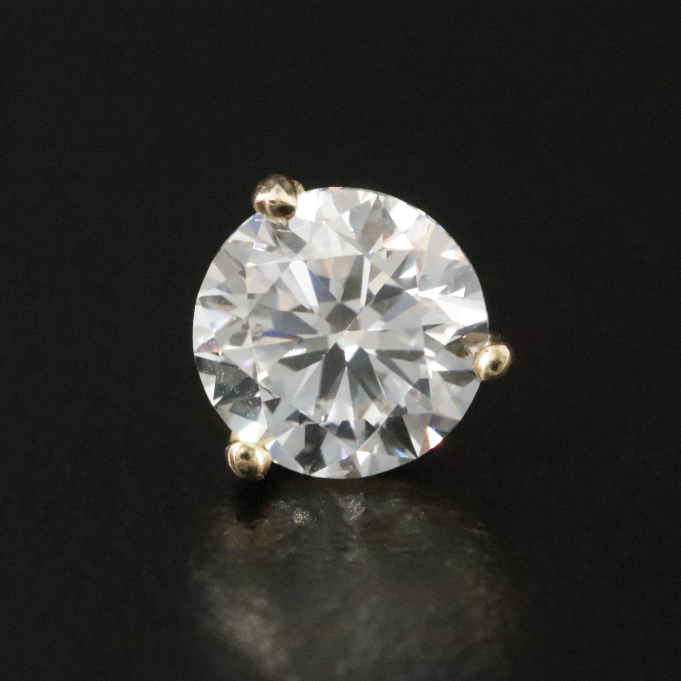 14K 1.97 CTW Lab Grown Diamond Solitaire Earrings