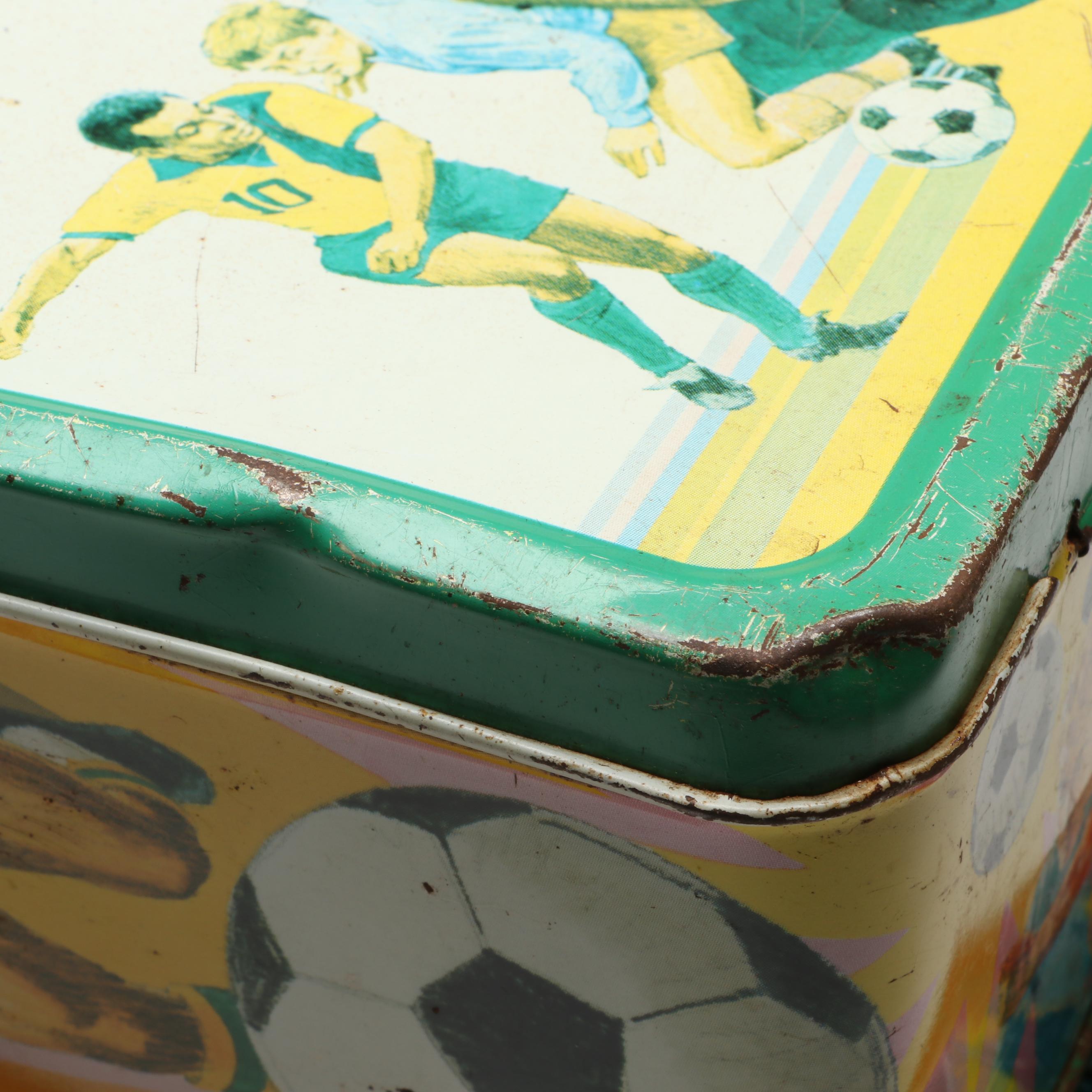 King-Seeley Thermos Co. "Happy Days" and "Pelé" Lunchboxes, 1970s