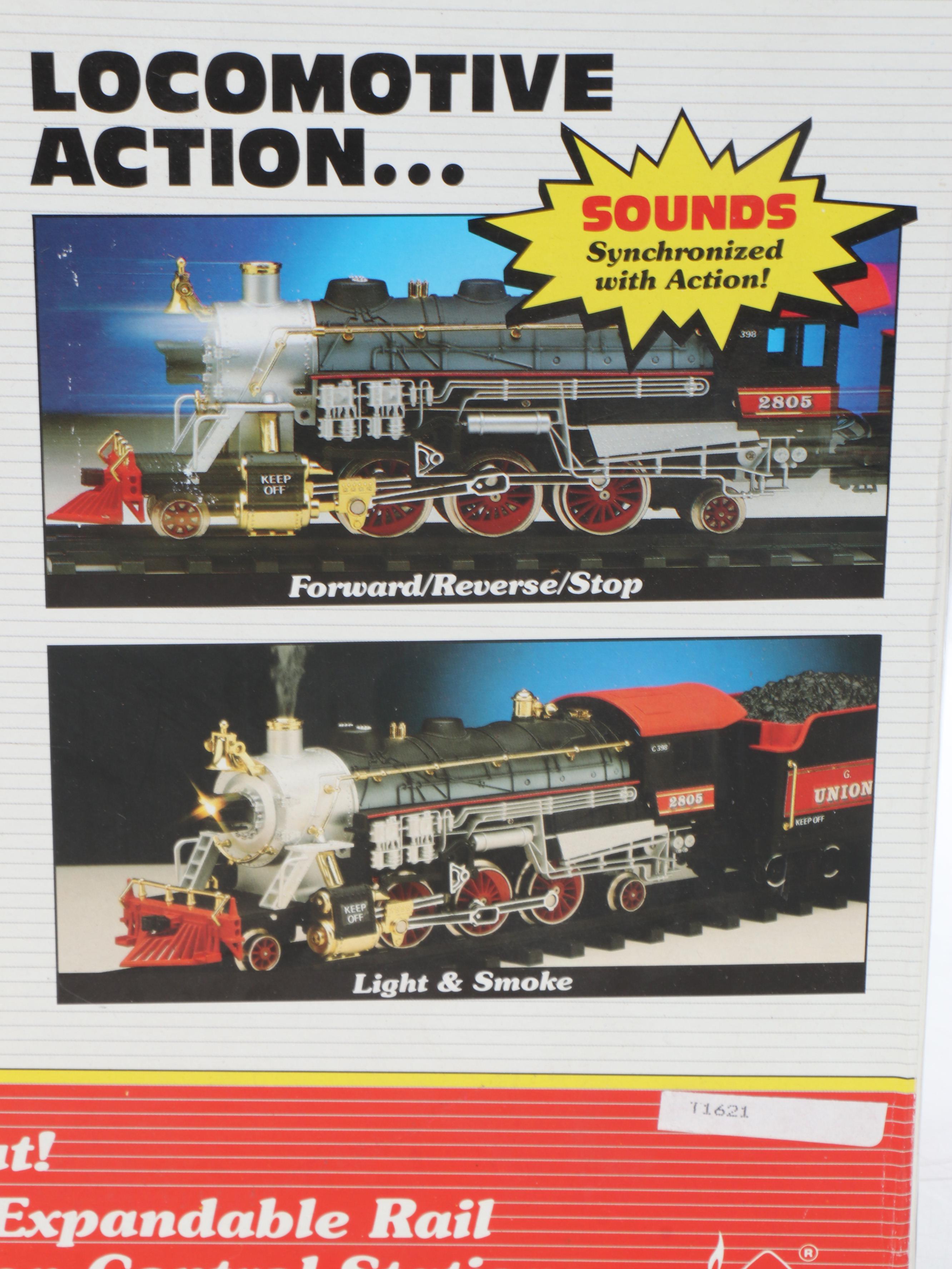 New Bright No. 373 Railroad Empire Train Set