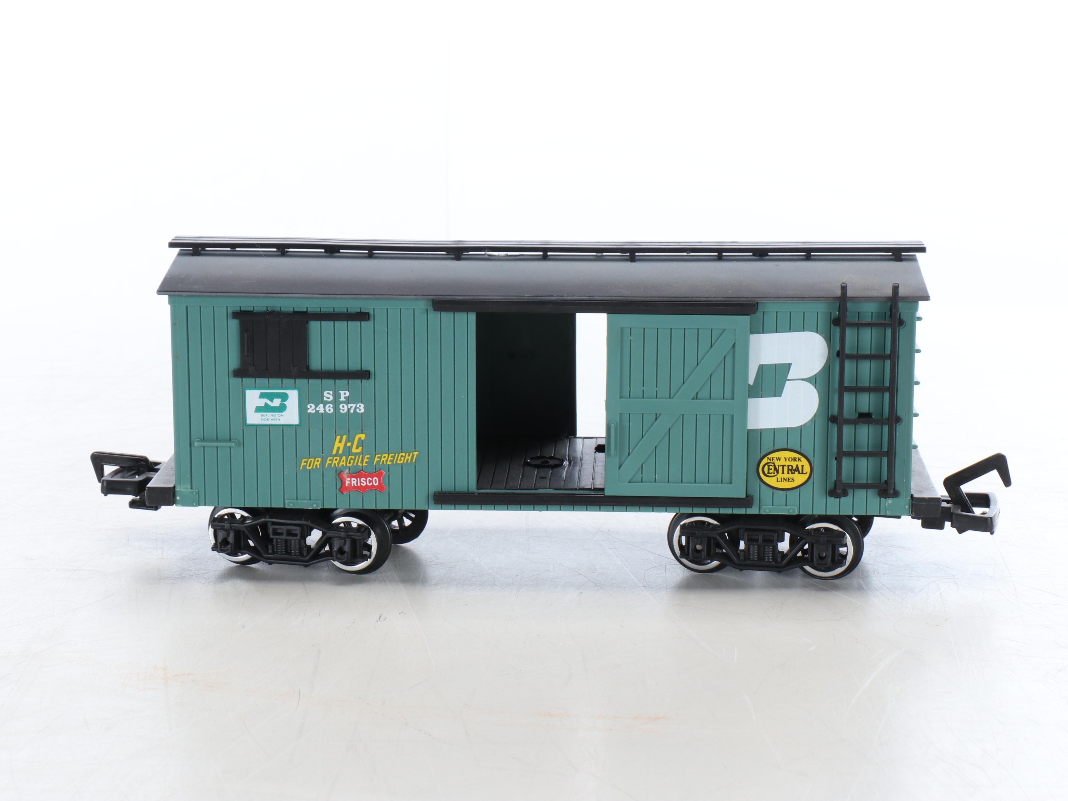 New Bright No. 373 Railroad Empire Train Set