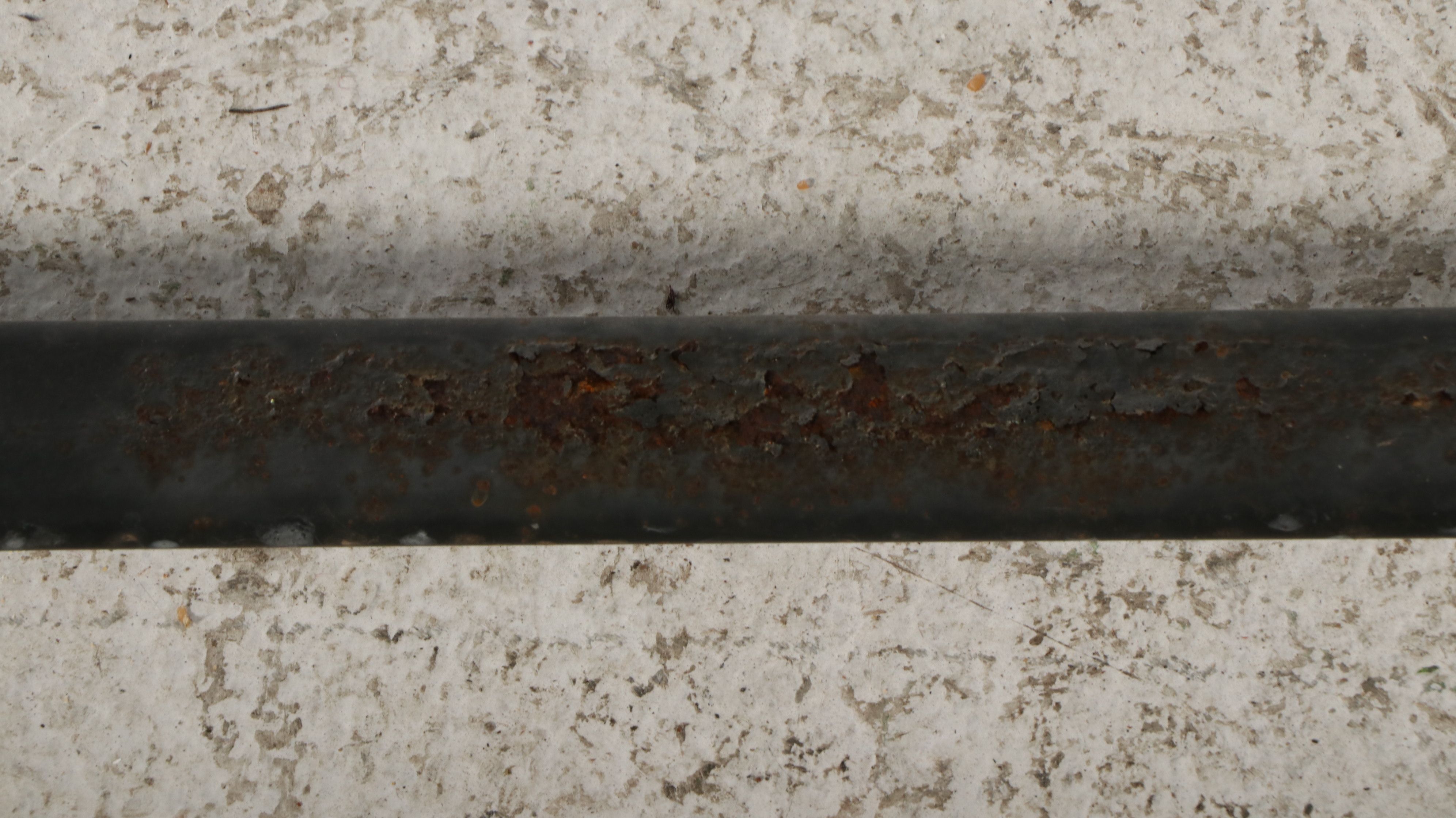 Three Contemporary Metal and Mesh Patio Barstools