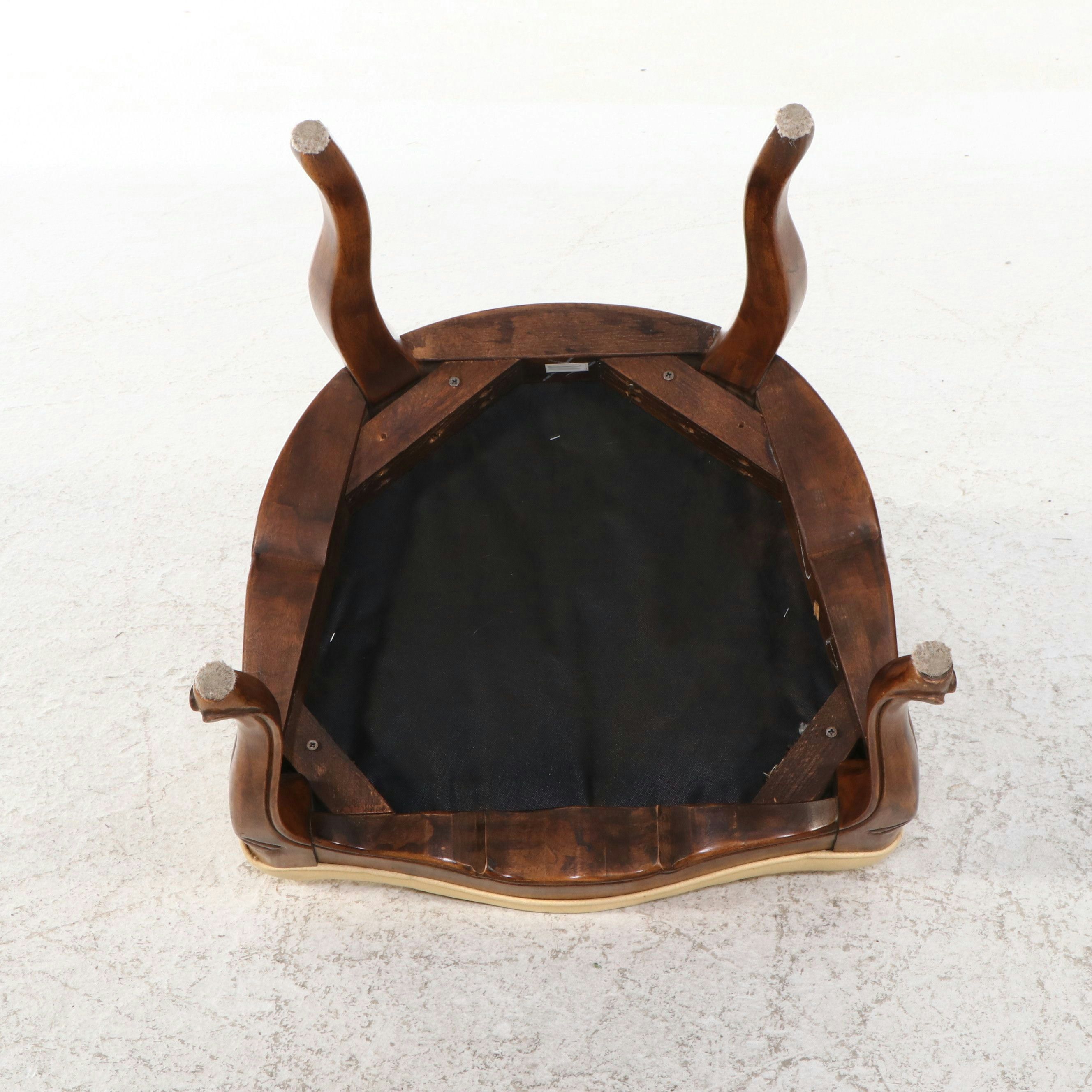 Collector's Edition by Baker Mahogany Table with Six Dining Chairs