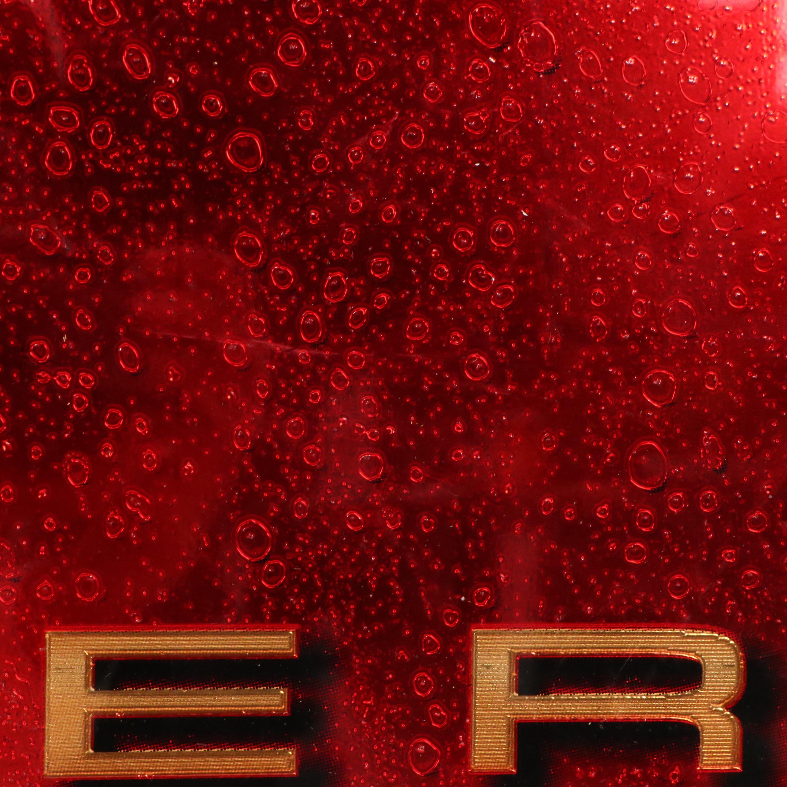 Budweiser Bar Sign and Guitar with Other Advertising Signs