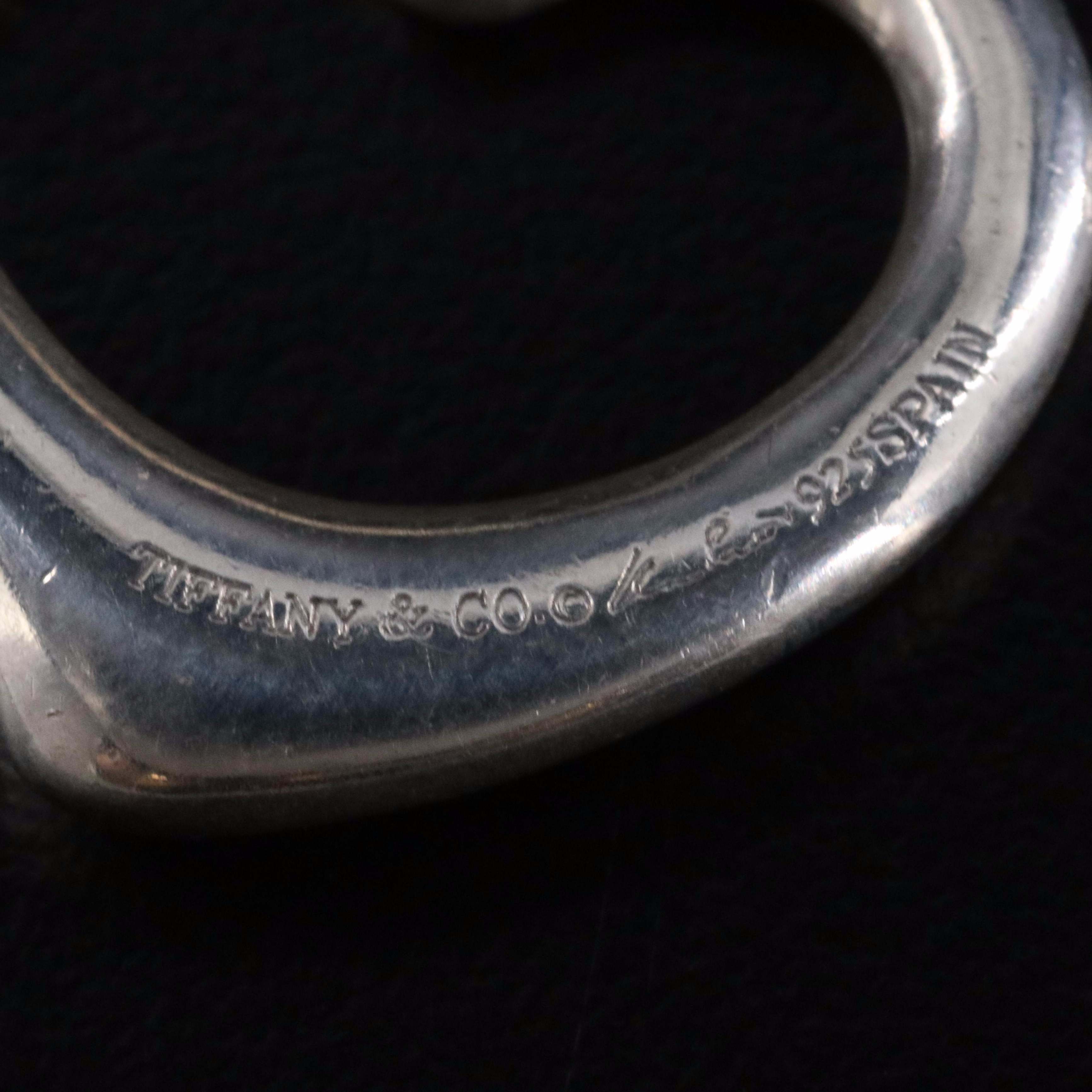 Elsa Peretti for Tiffany & Co. Open Heart Sterling Pendant