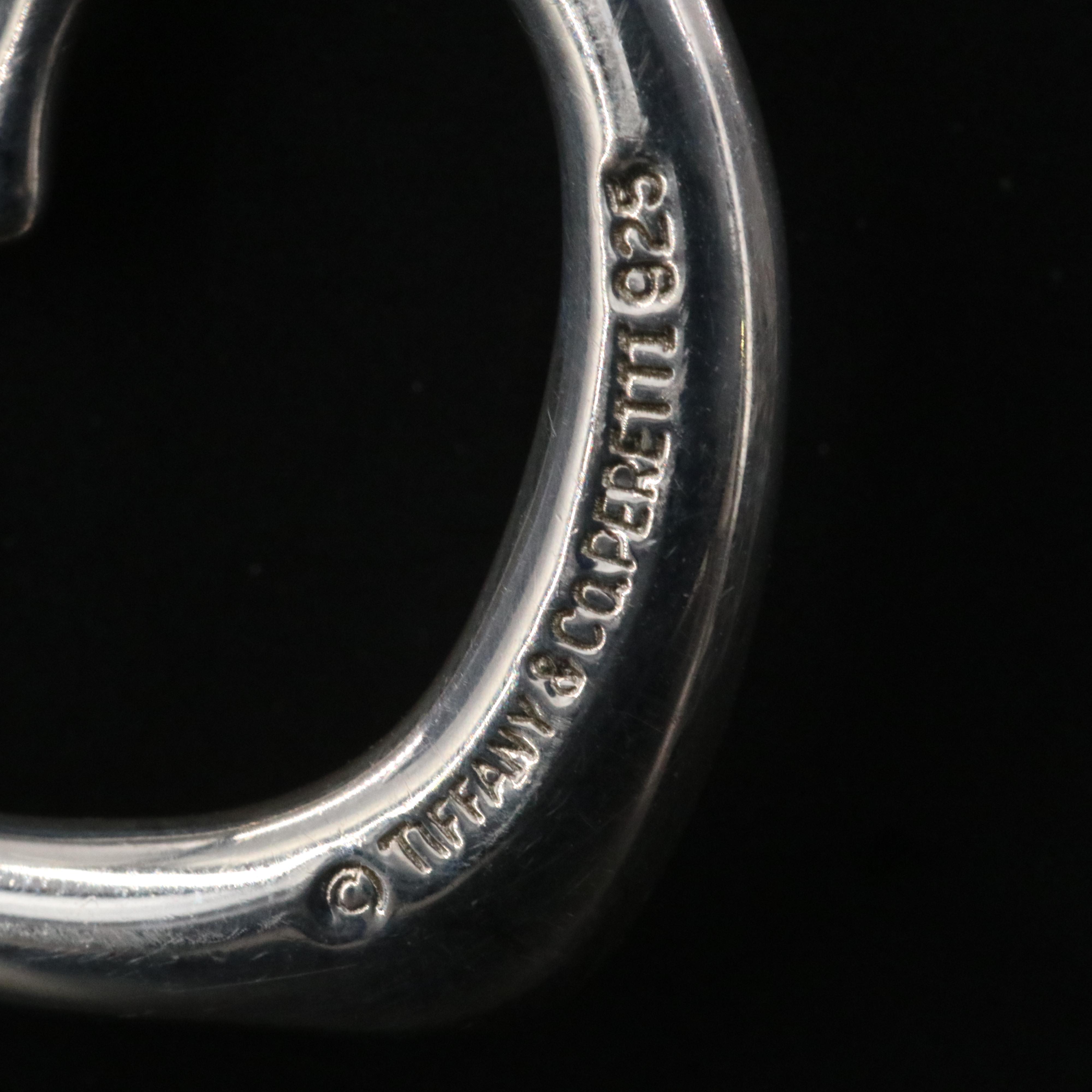 Elsa Peretti for Tiffany & Co. Medium Open Heart Sterling Pendant