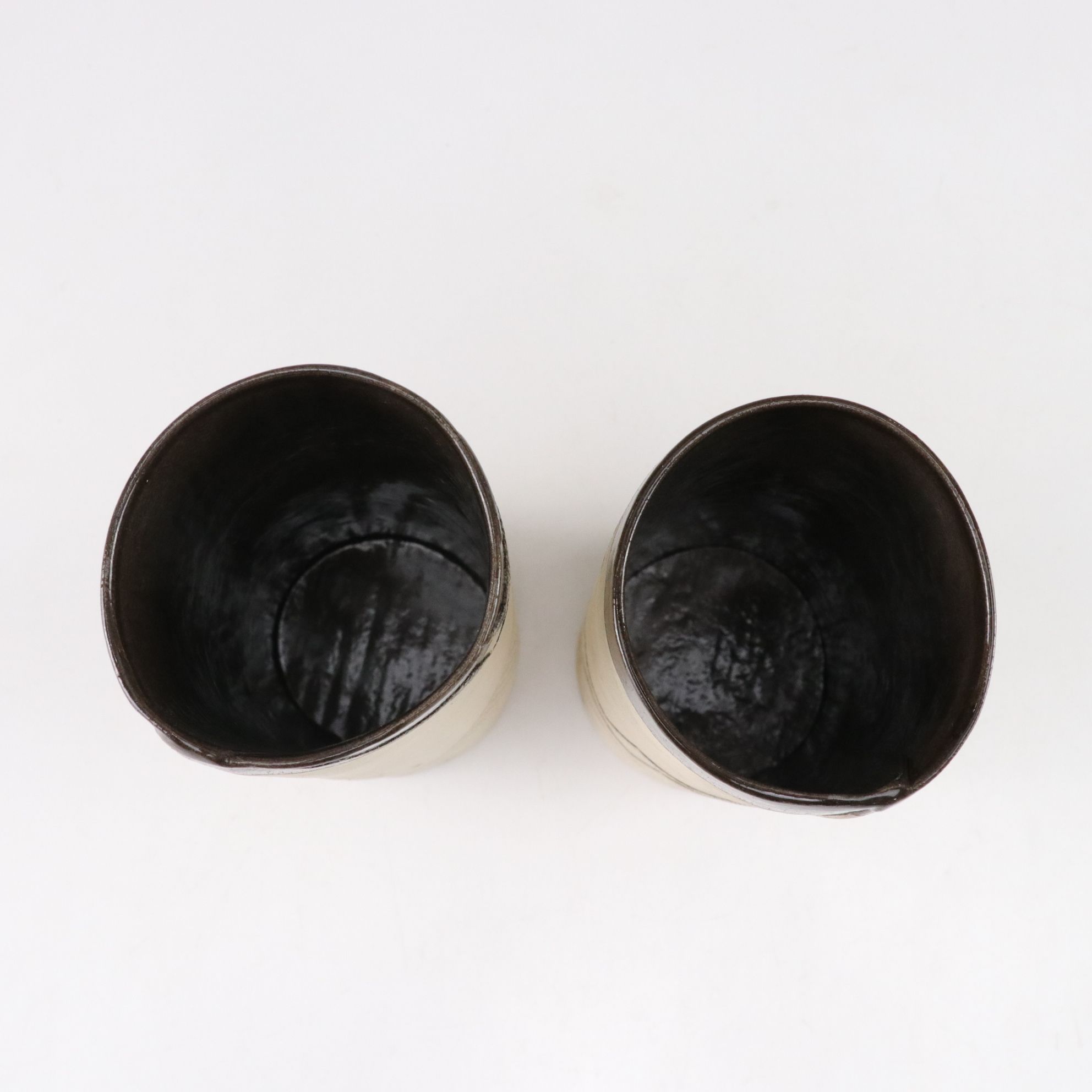 Primitive Style Ceramic Vases