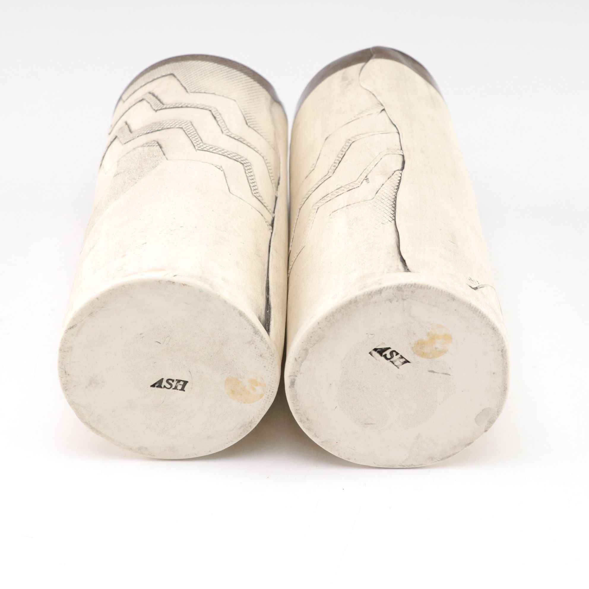 Primitive Style Ceramic Vases