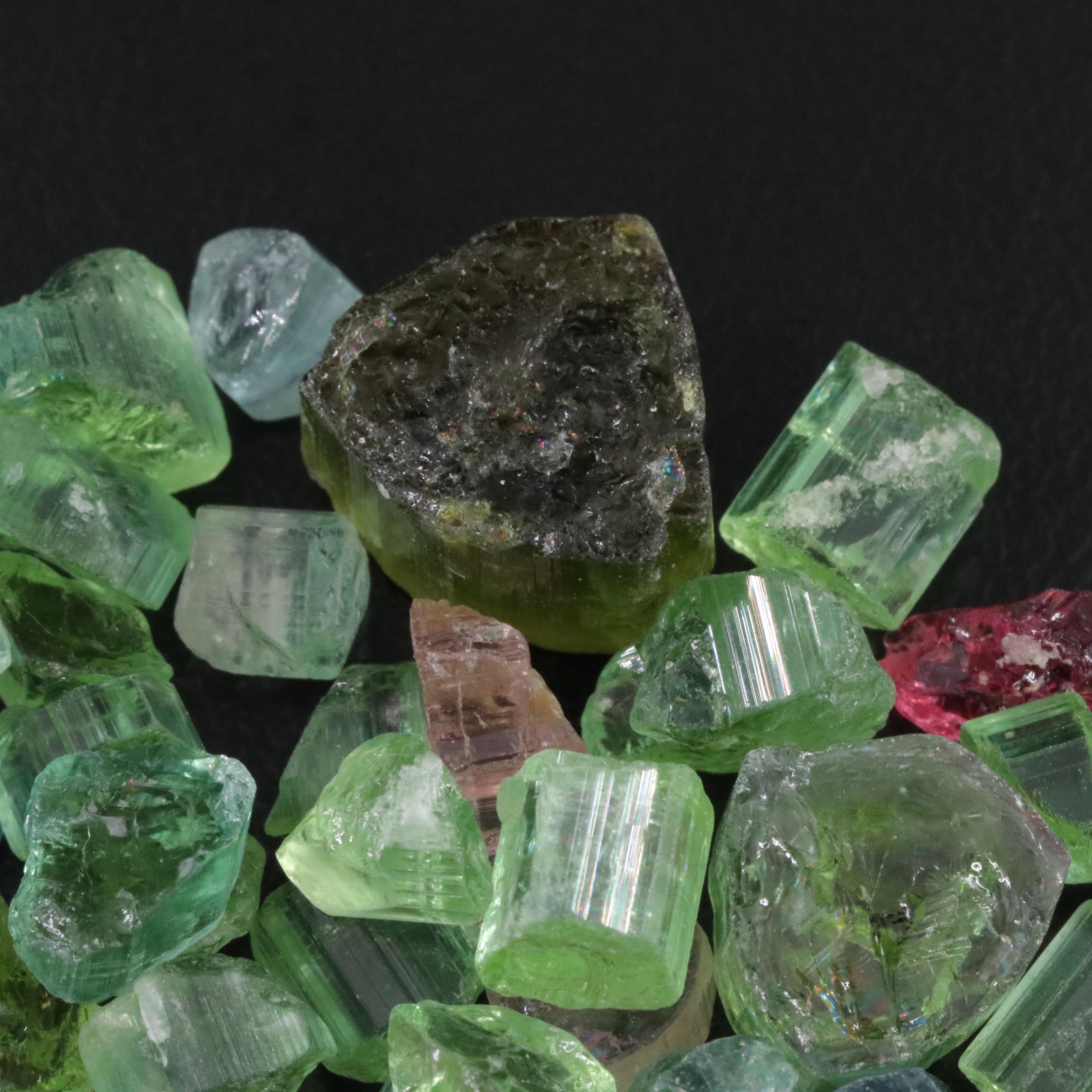 Loose 158.39 CTW Tourmaline Lot