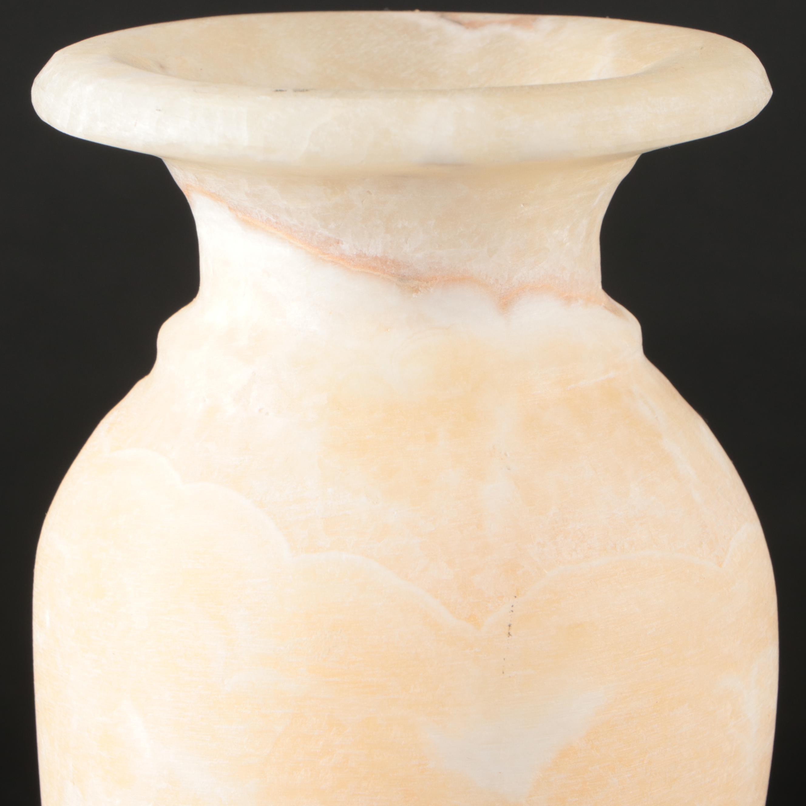 Egyptian Alabaster Vases