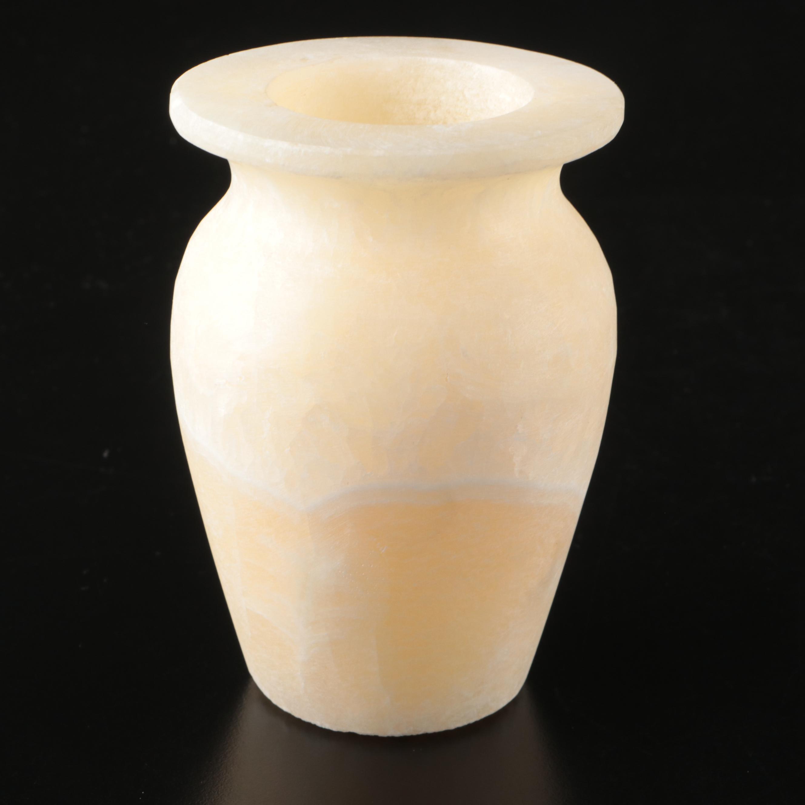 Egyptian Alabaster Vases