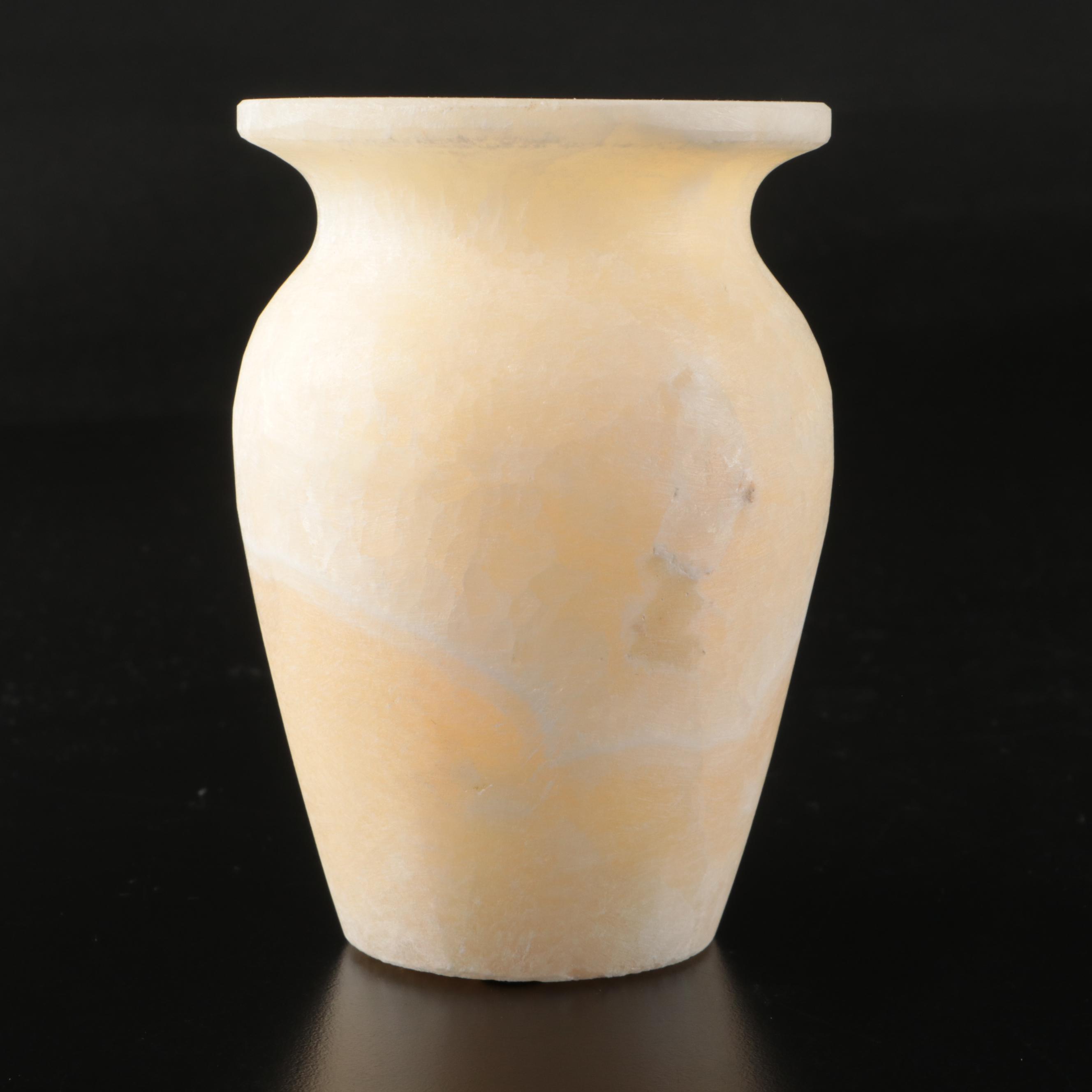 Egyptian Alabaster Vases