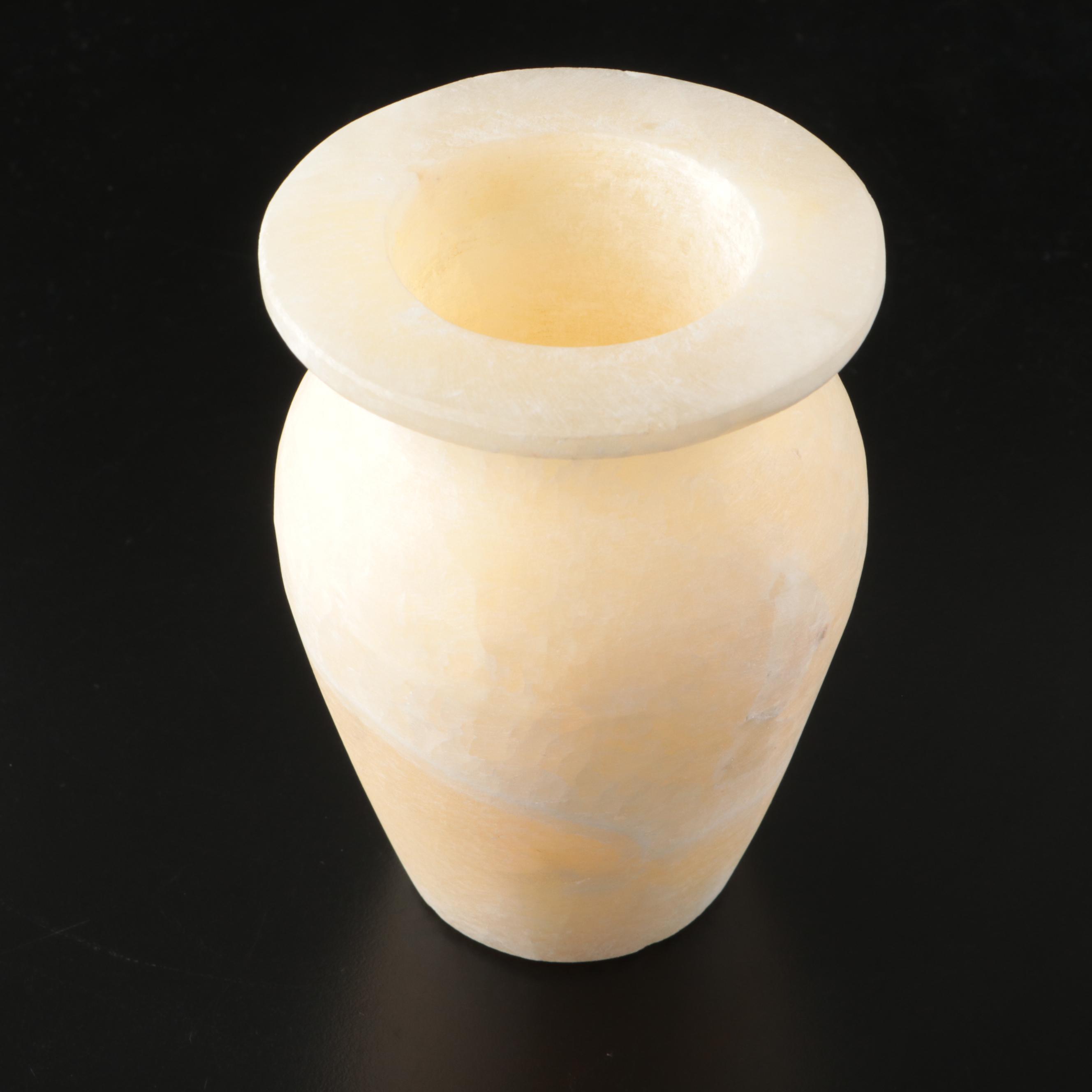 Egyptian Alabaster Vases
