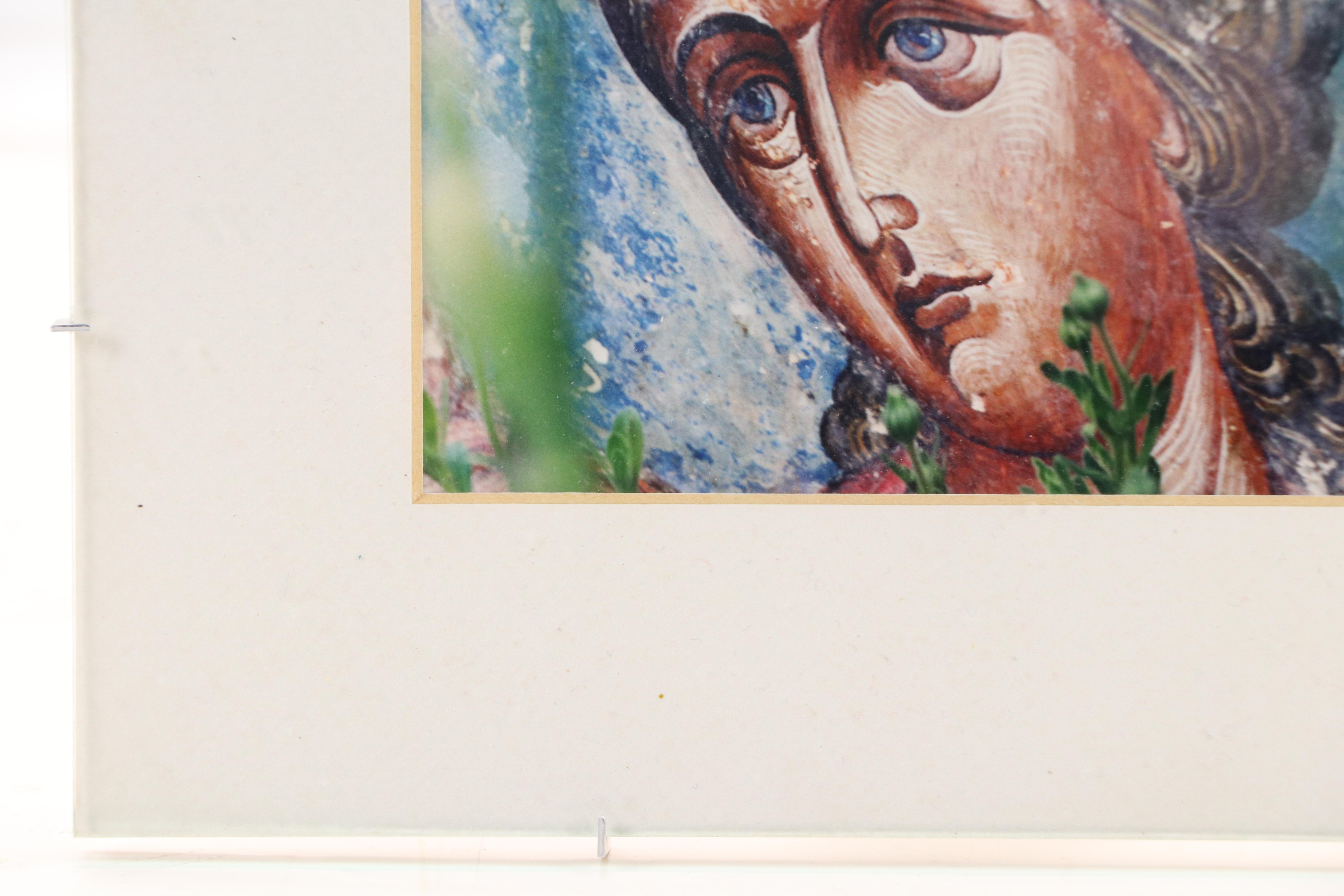 Helen Strong Chromogenic Photograph of Stylized Mural, 21st Century