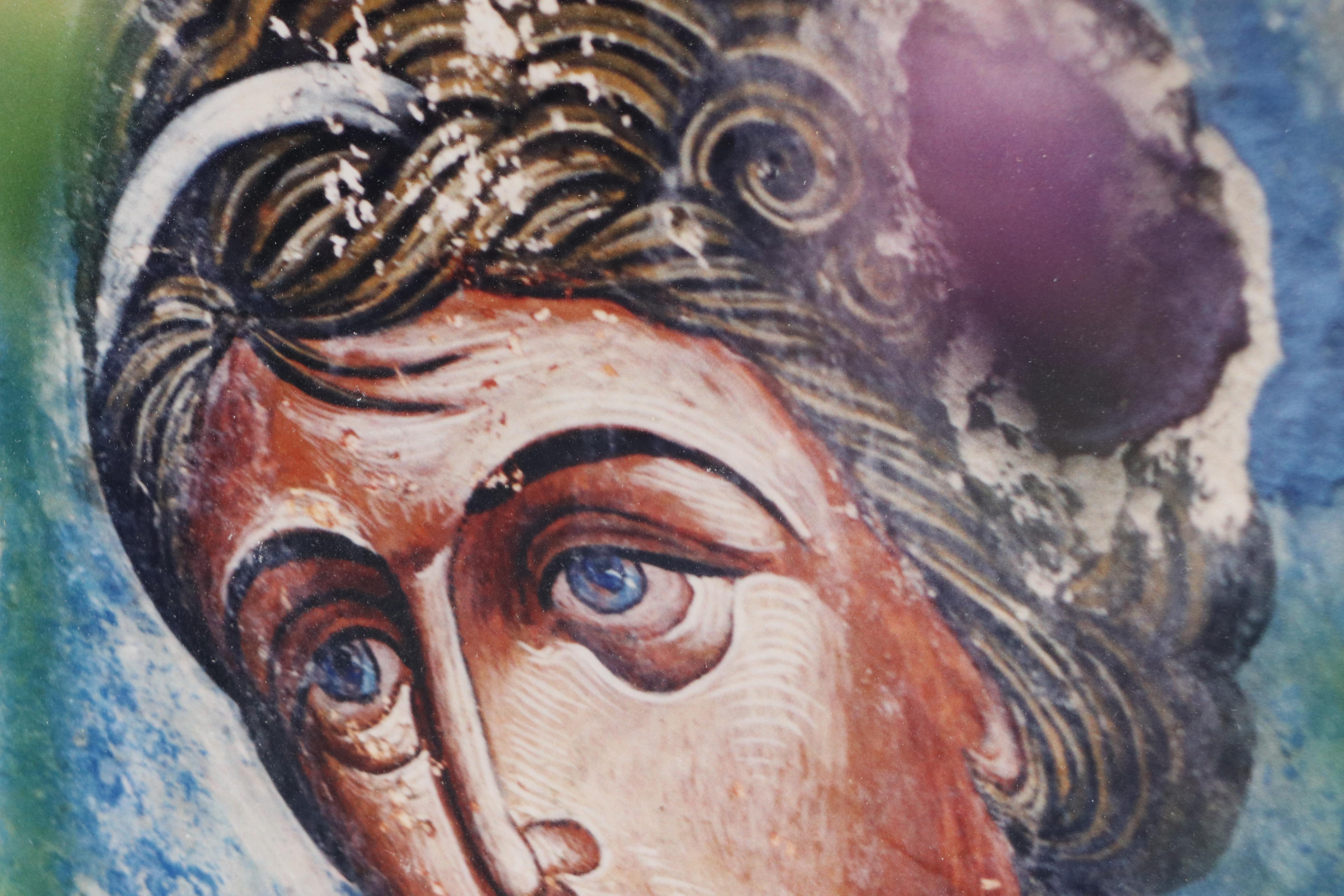 Helen Strong Chromogenic Photograph of Stylized Mural, 21st Century