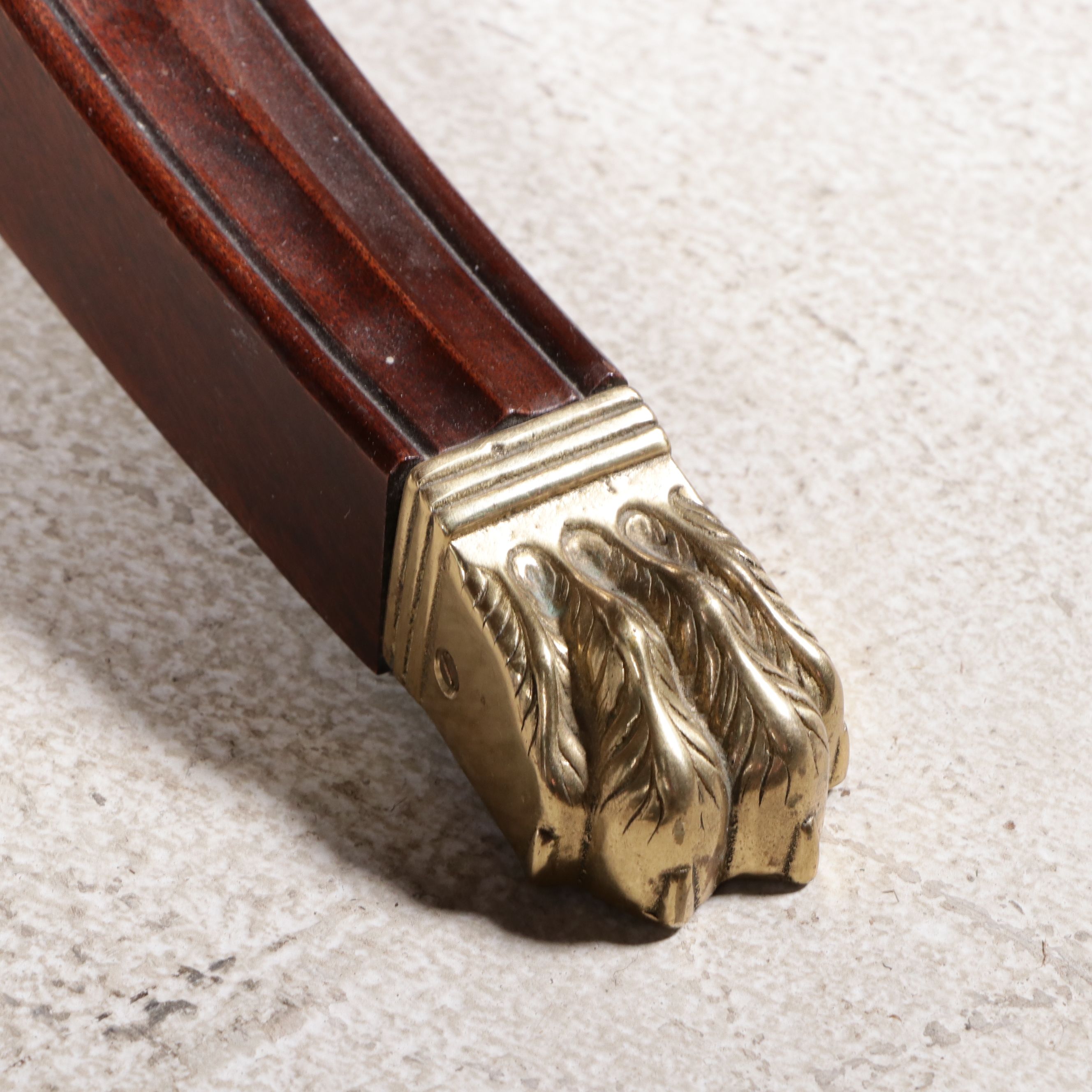 Thirteen-Piece Mahogany Dining Set with Henkel-Harris Chippendale Style Chairs