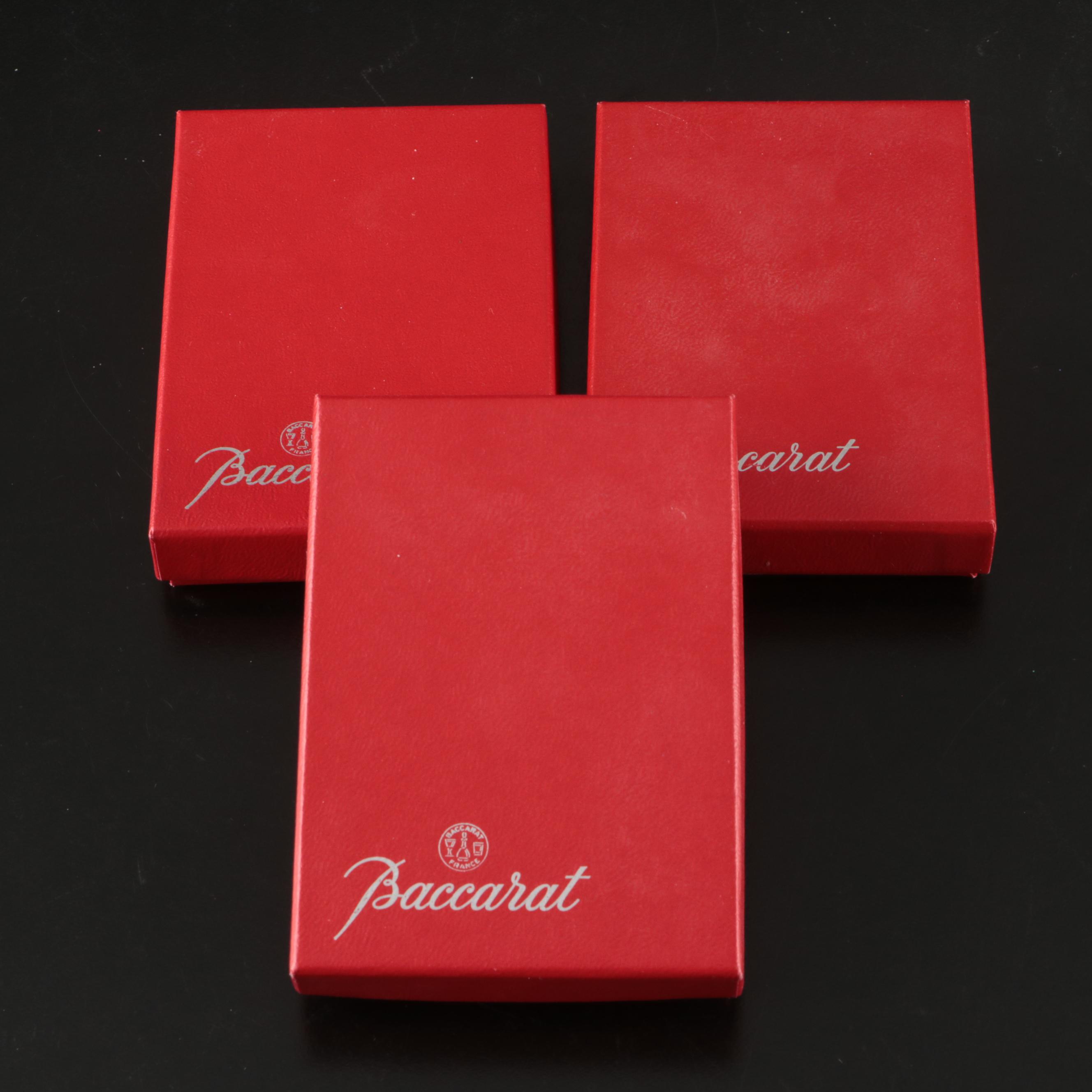 Christopher Radko "Grand Gift Air Lift" with Baccarat Crystal Annual Ornaments