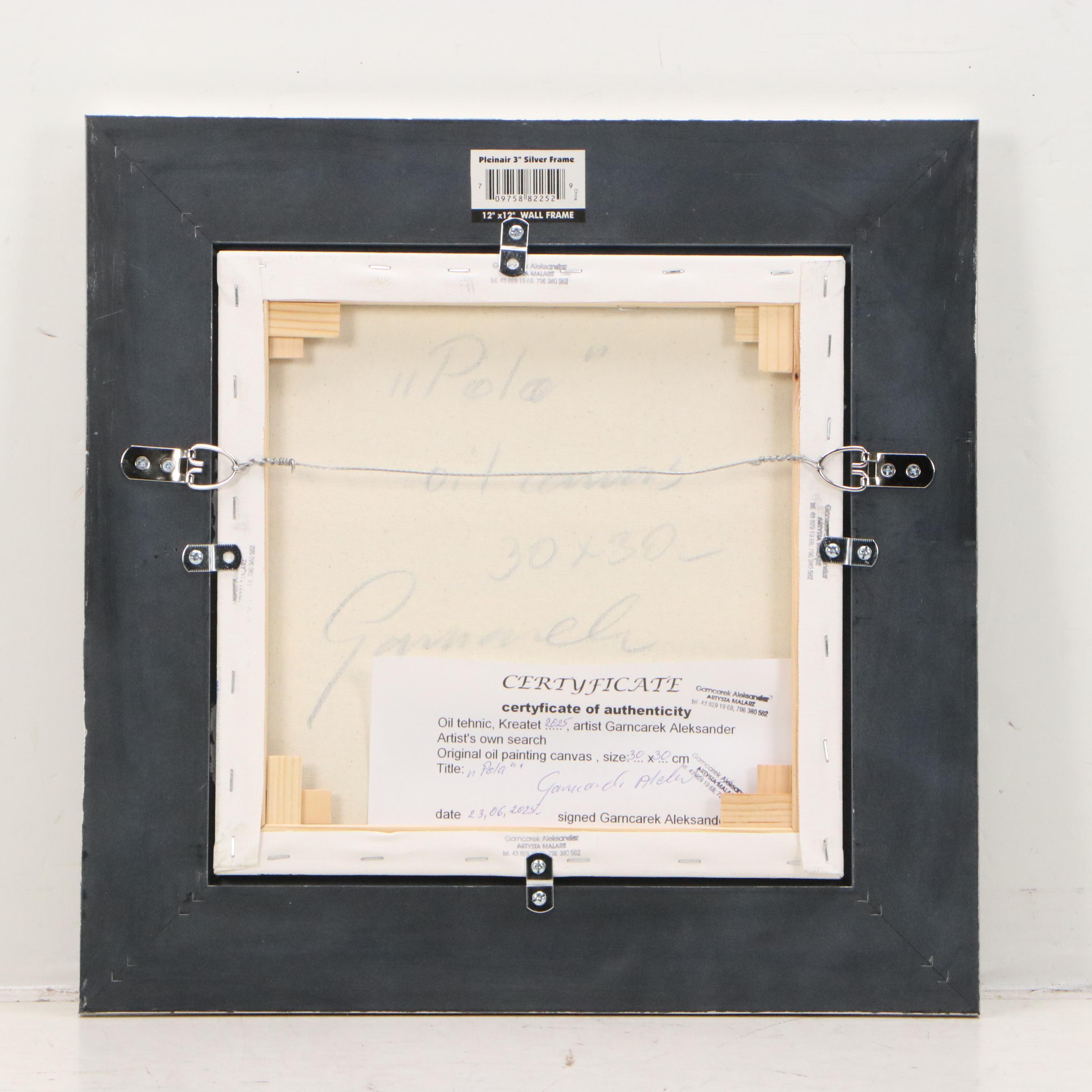 Garncarek Aleksander Landscape Oil Painting "Pola," 2025