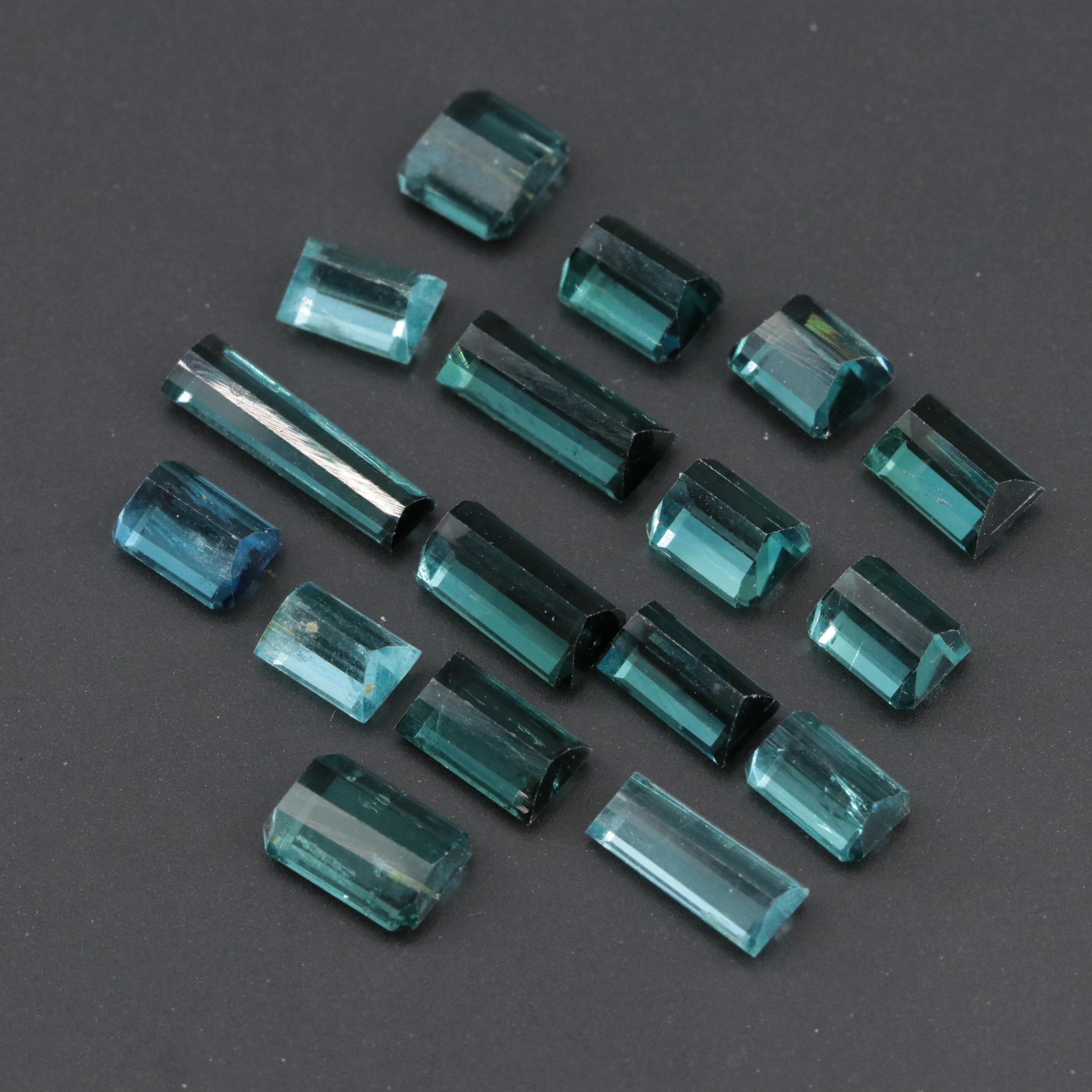 Loose 12.08 CTW Tourmalines