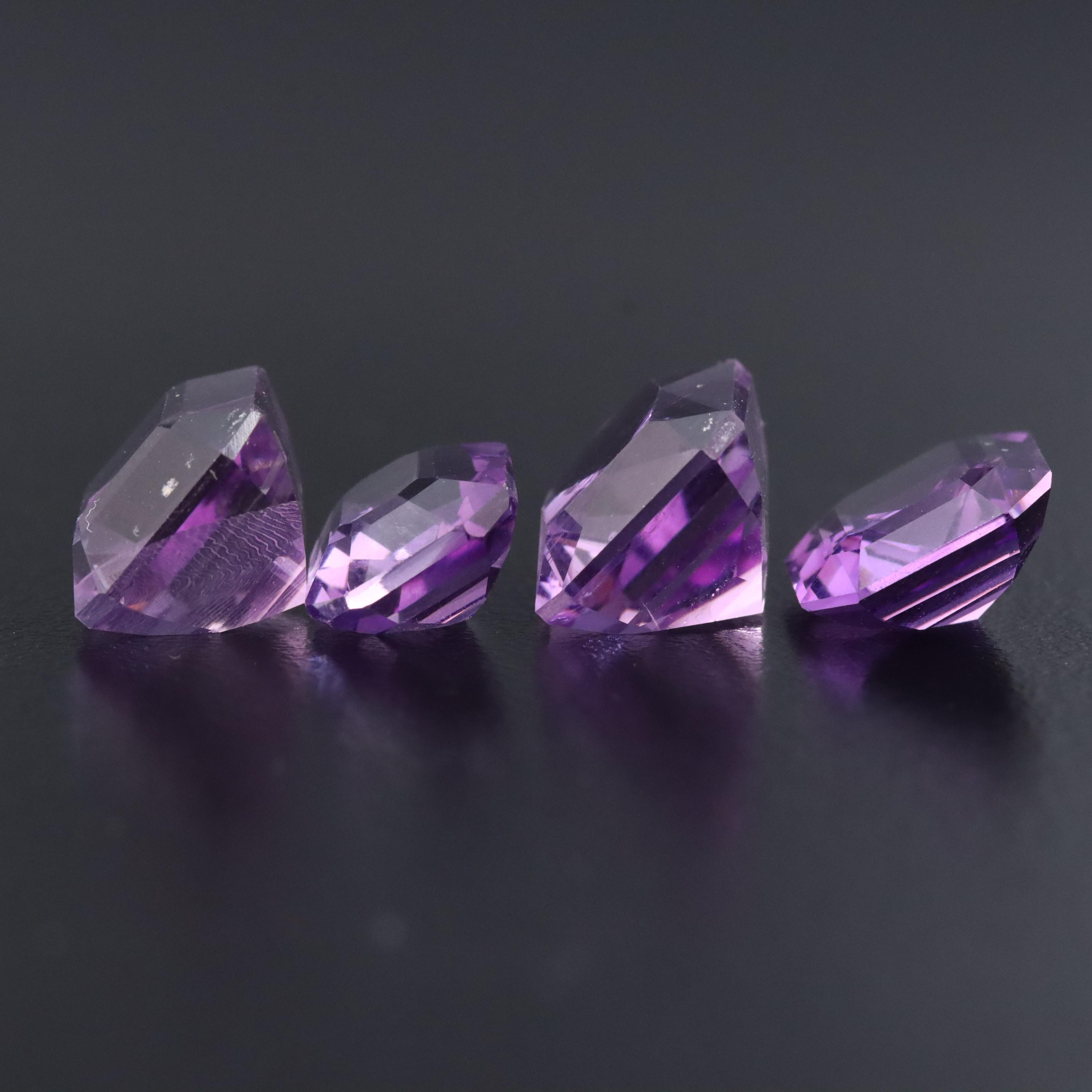 Loose 16.63 CTW Amethysts
