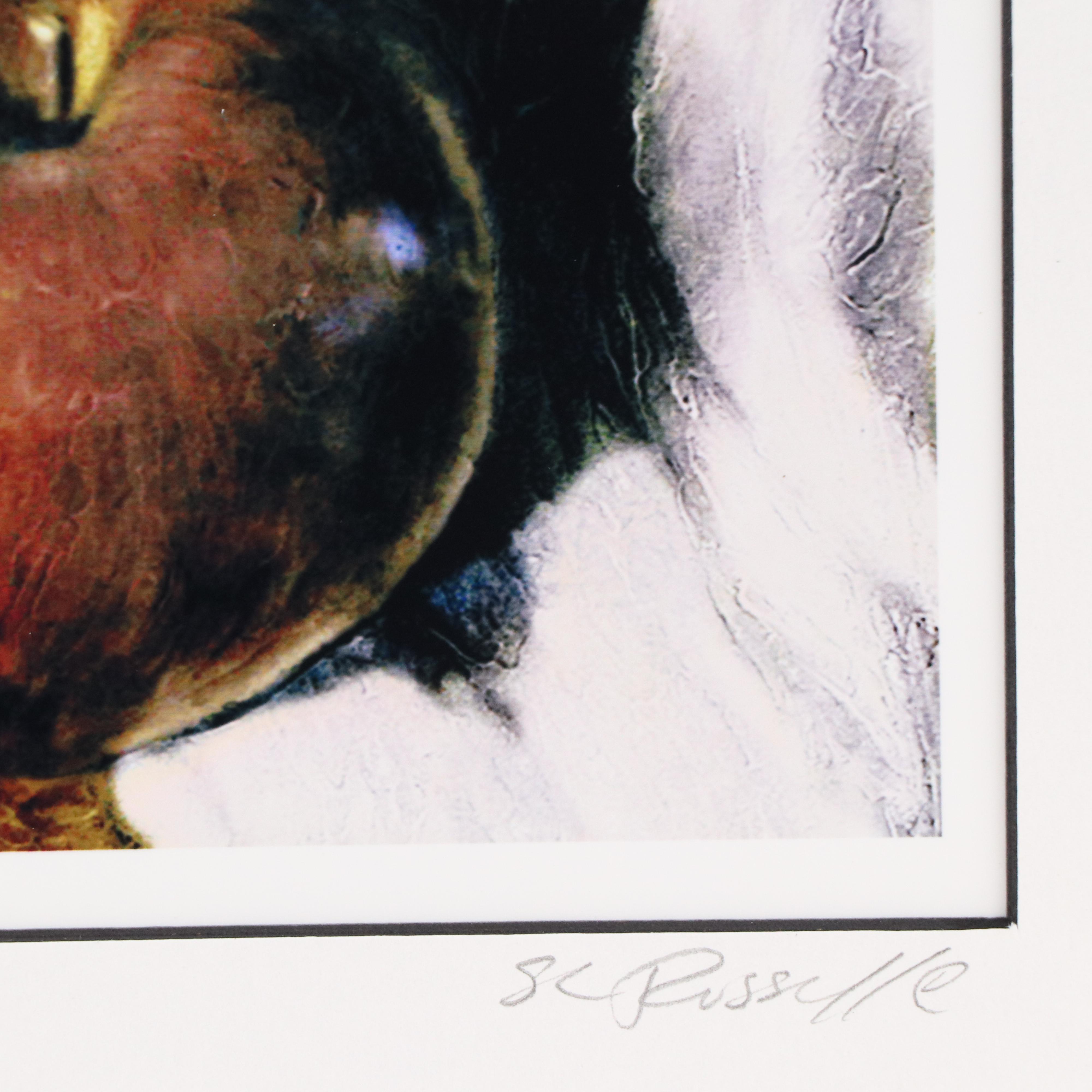 Sandra L. Russell Digital Print of Fruit Still Life "Nature's Gifts," 21st C.