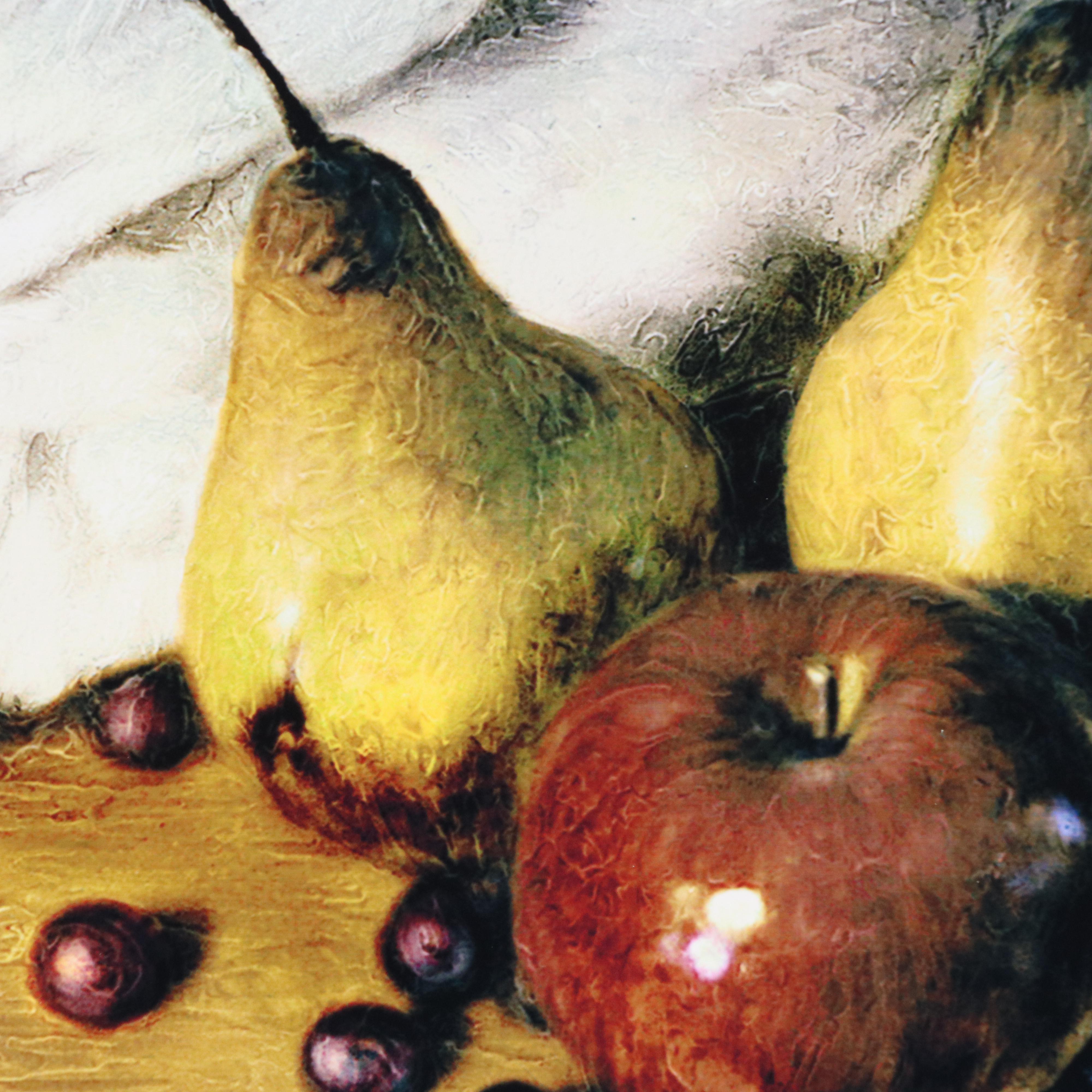 Sandra L. Russell Digital Print of Fruit Still Life "Nature's Gifts," 21st C.