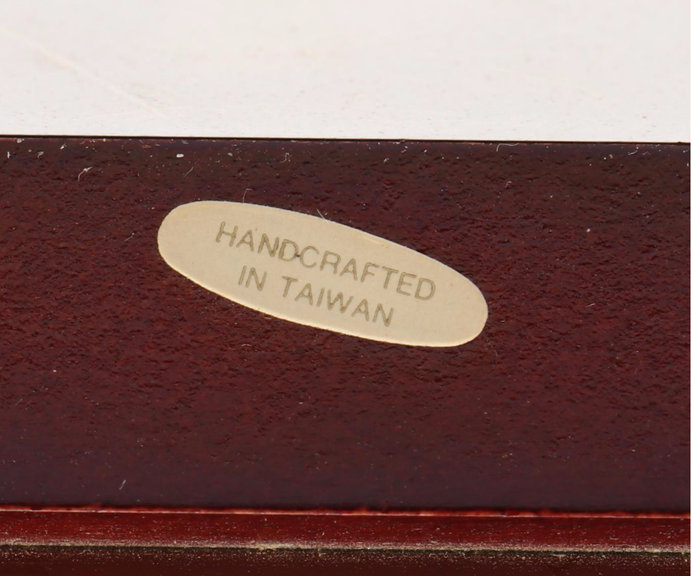 Lenox Porcelain Christmas Boxes with Wooden Display Stand