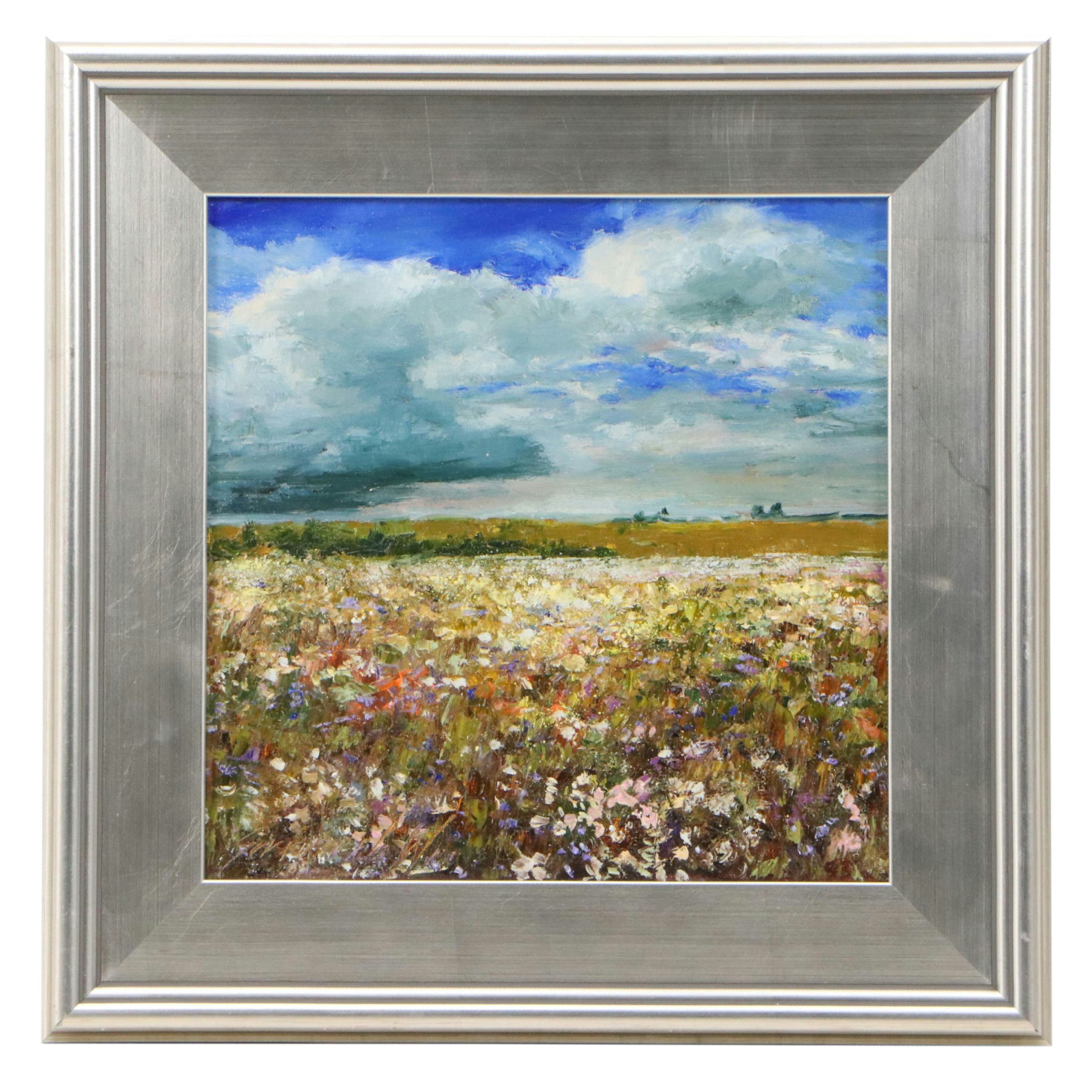 Garncarek Aleksander Landscape Oil Painting "Pola," 2025