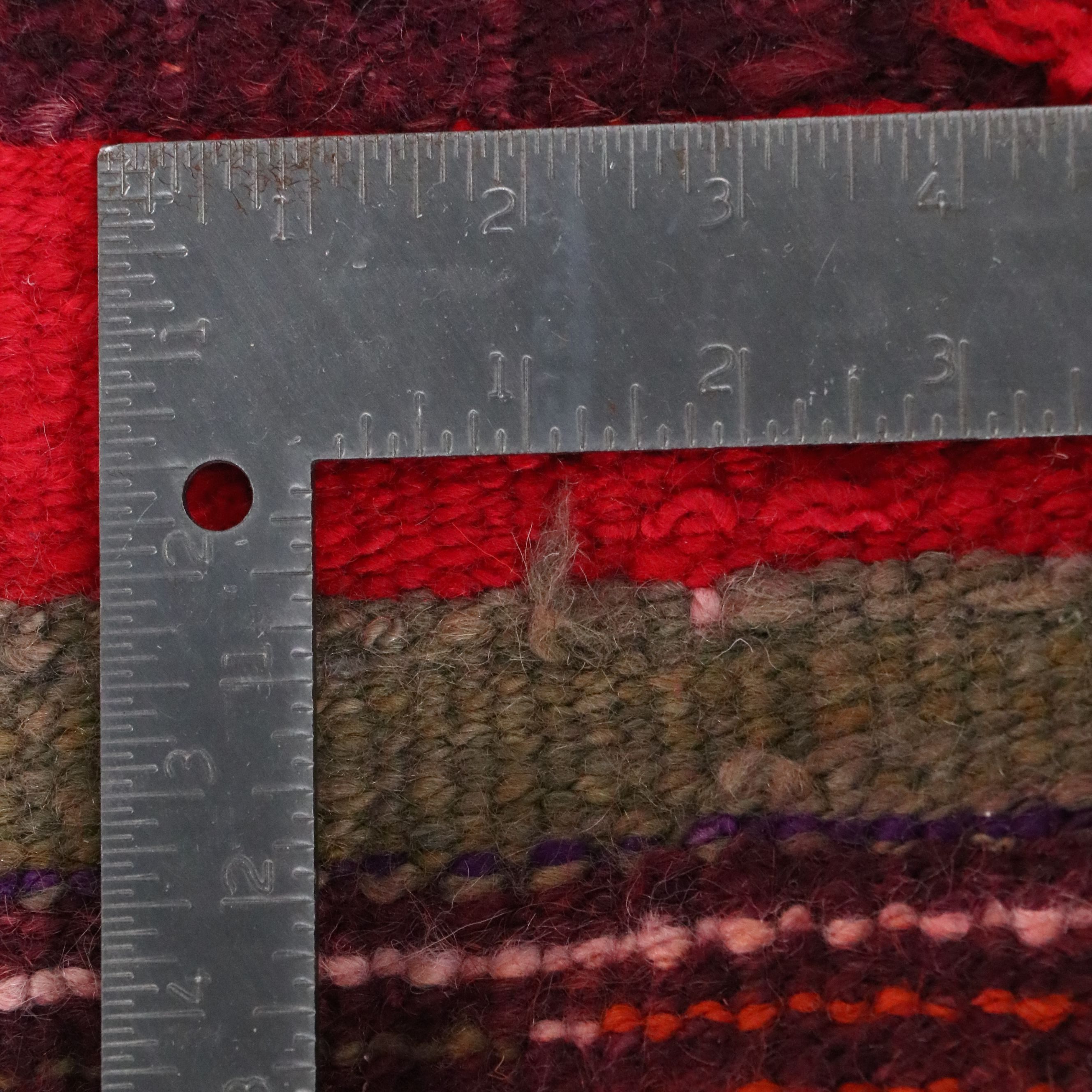 2'9 x 11'2 Hand-Knotted Turkish Village Carpet Runner Long Rug