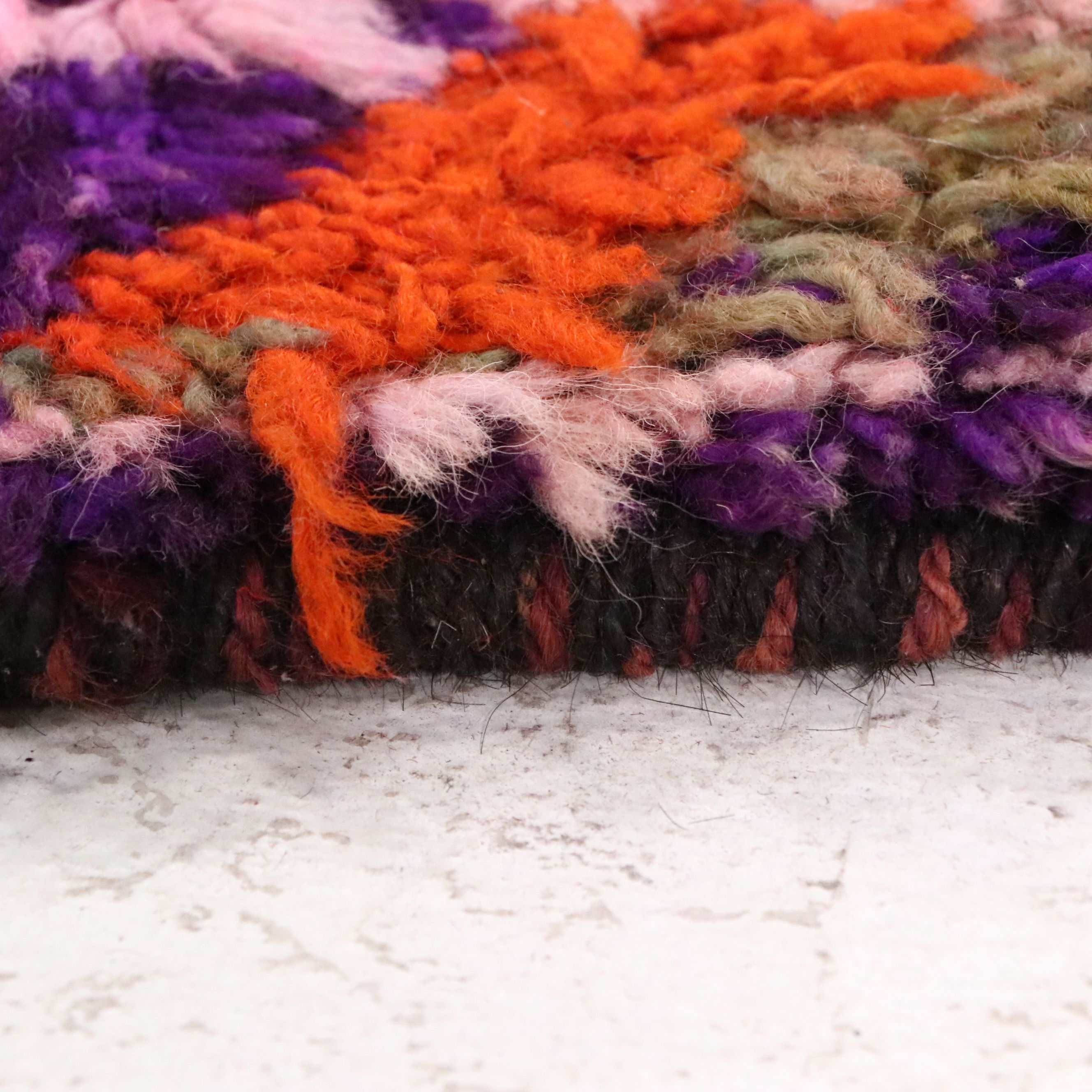 2'9 x 11'2 Hand-Knotted Turkish Village Carpet Runner Long Rug