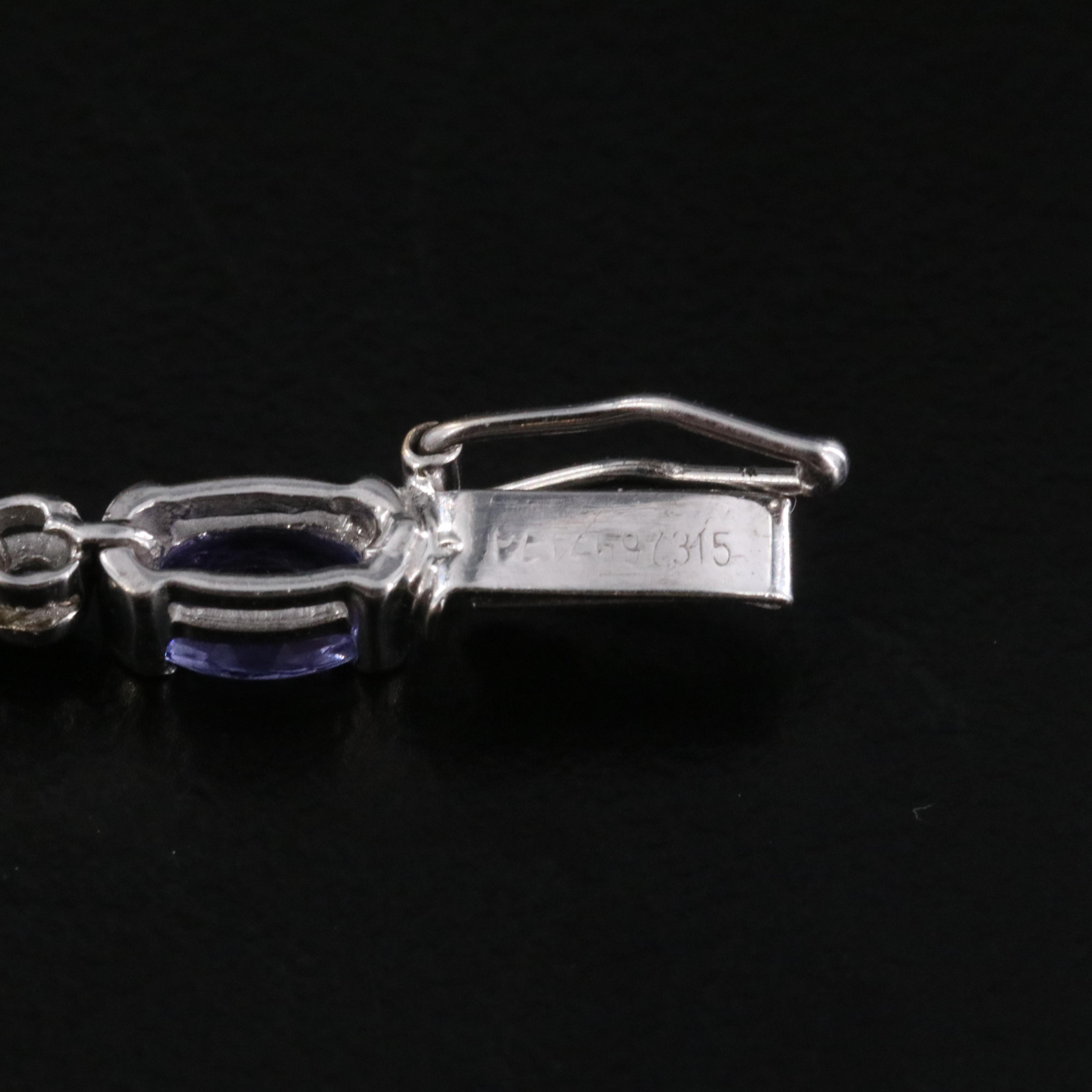 14K Tanzanite and Diamond Bracelet
