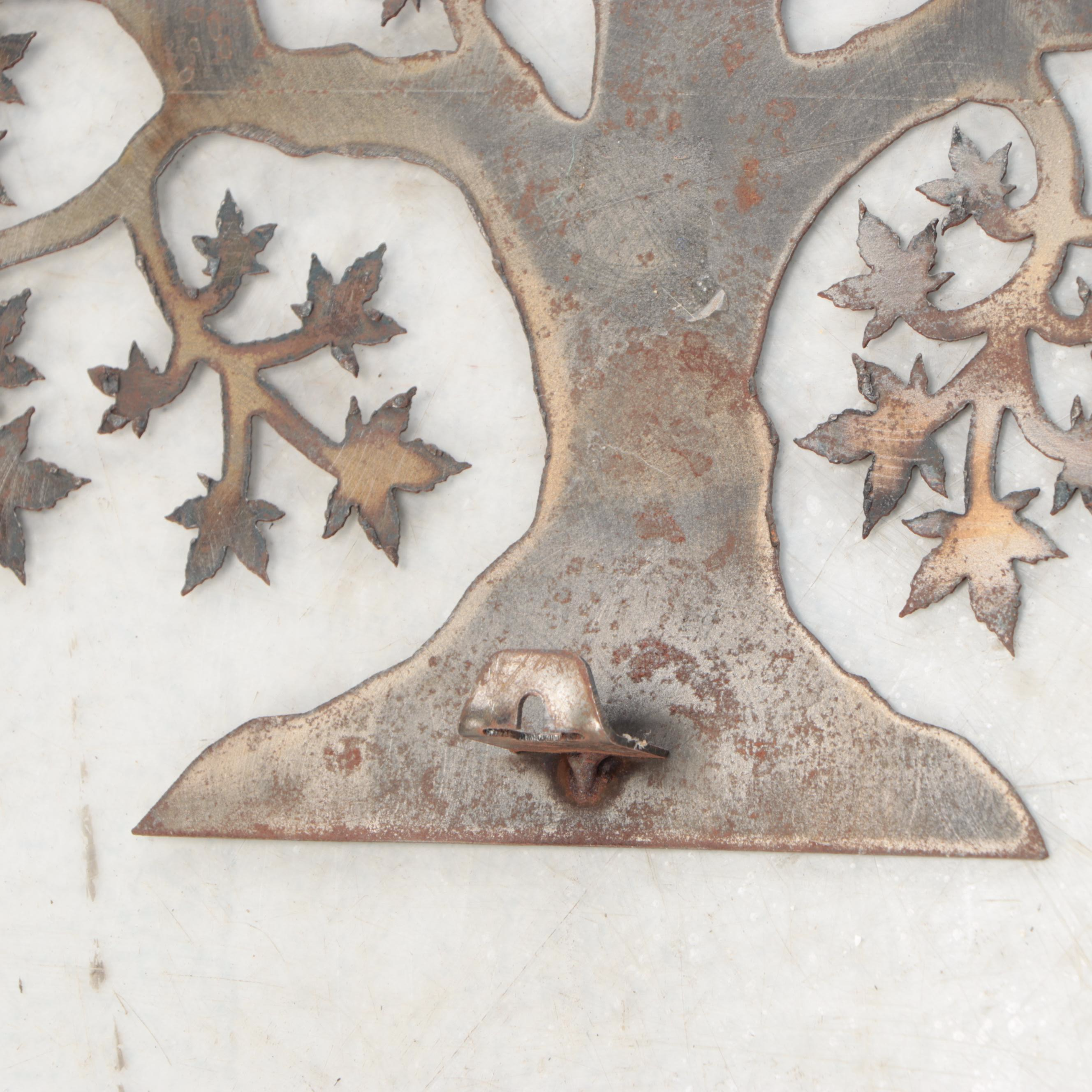 Bronze Metal Tree Wall Decoration