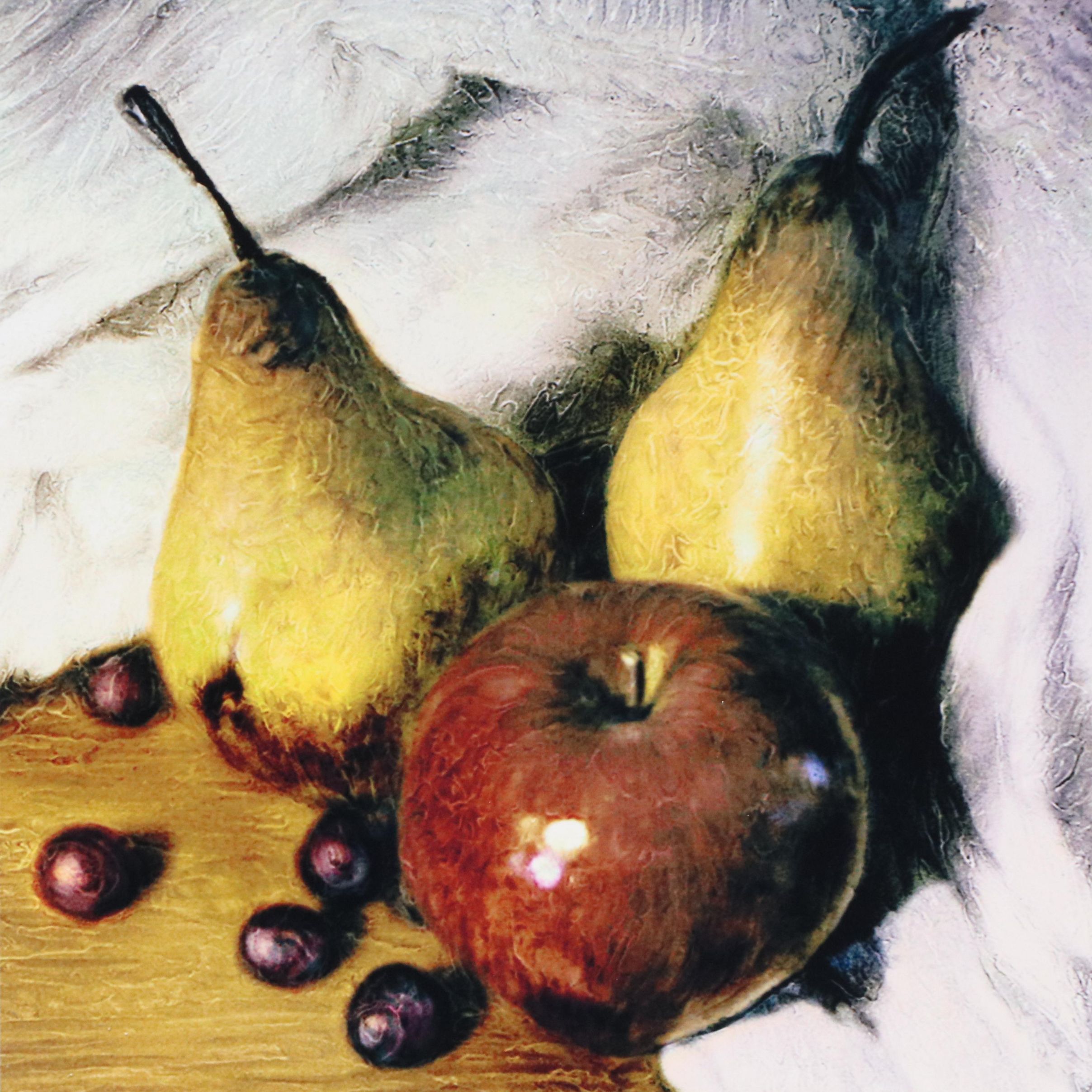 Sandra L. Russell Digital Print of Fruit Still Life "Nature's Gifts," 21st C.