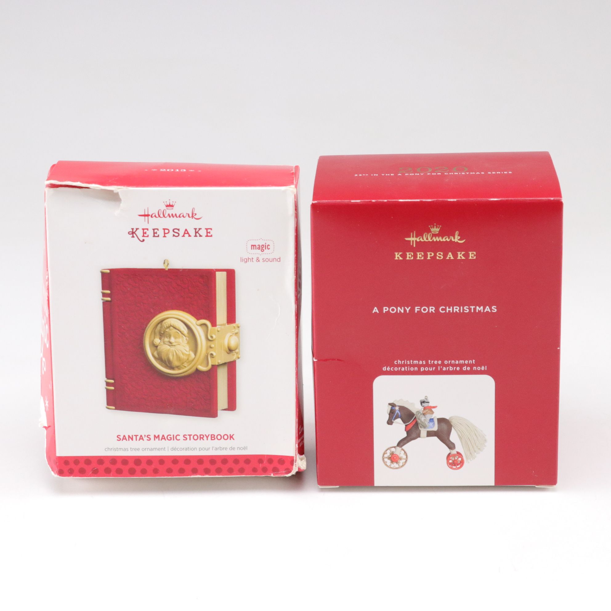 Halllmark Christmas Angel Display with Collection of Keepsake Ornaments