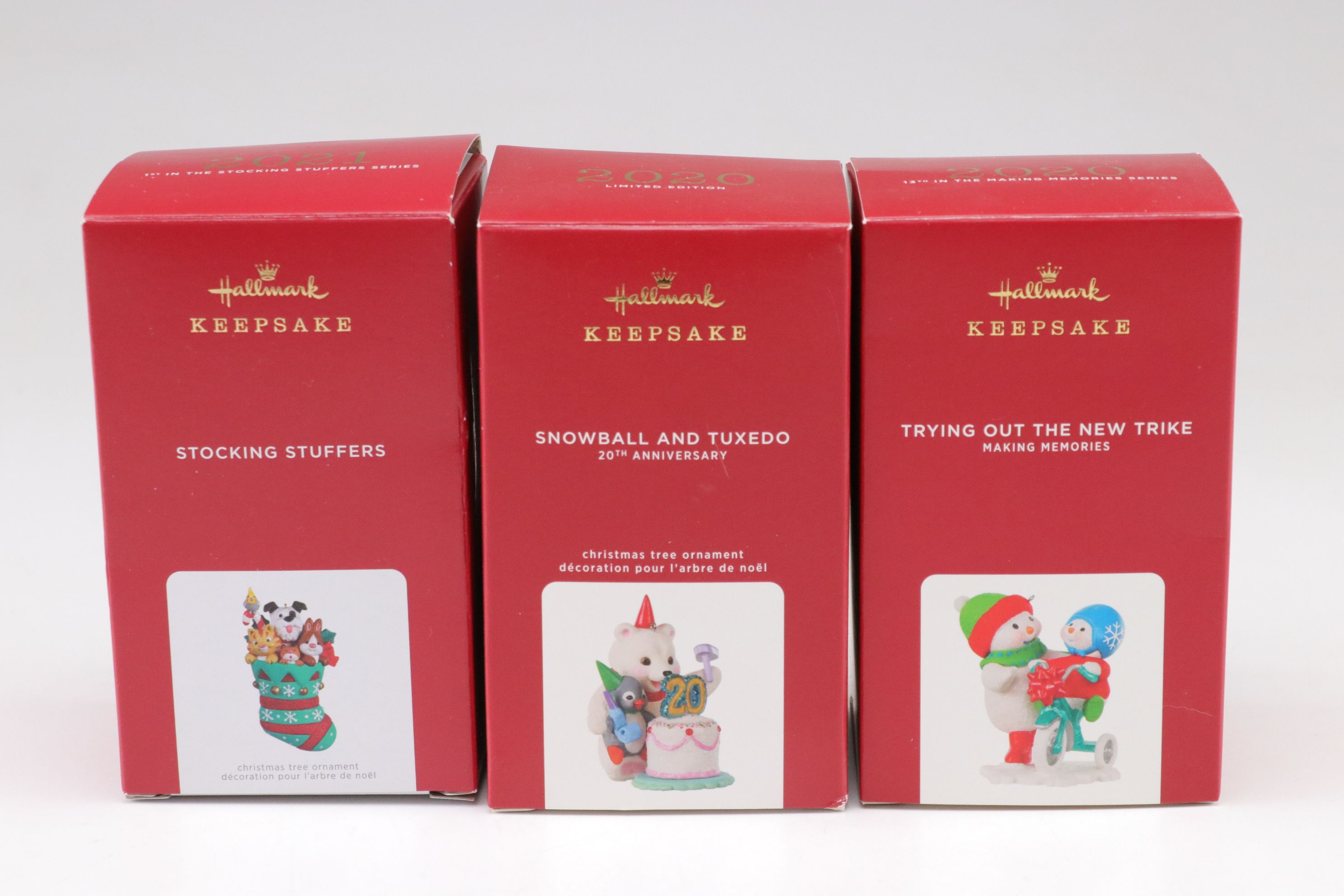 Halllmark Christmas Angel Display with Collection of Keepsake Ornaments