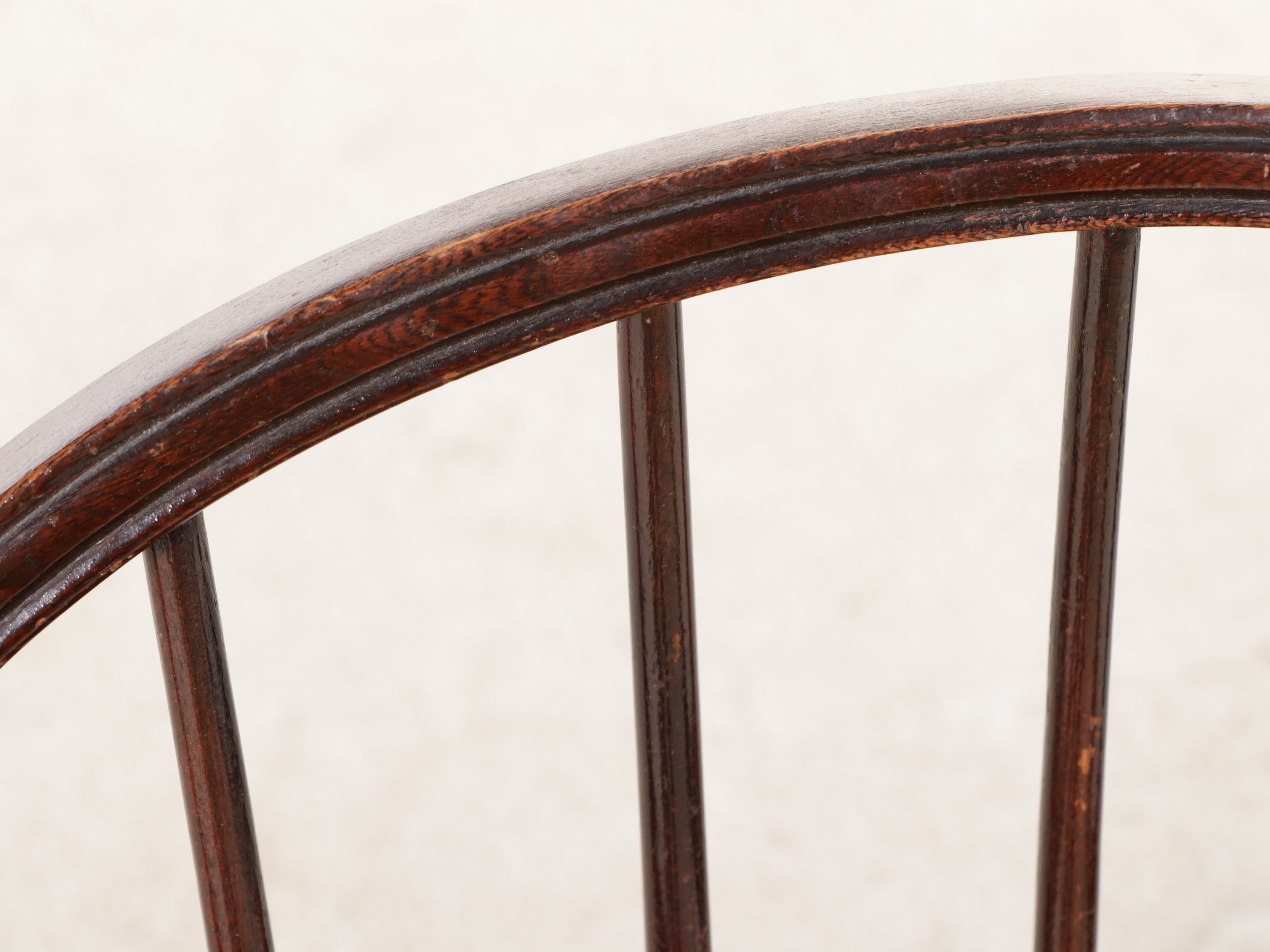 Tell City Chair Company Mahogany Windsor Style Rocking Chair