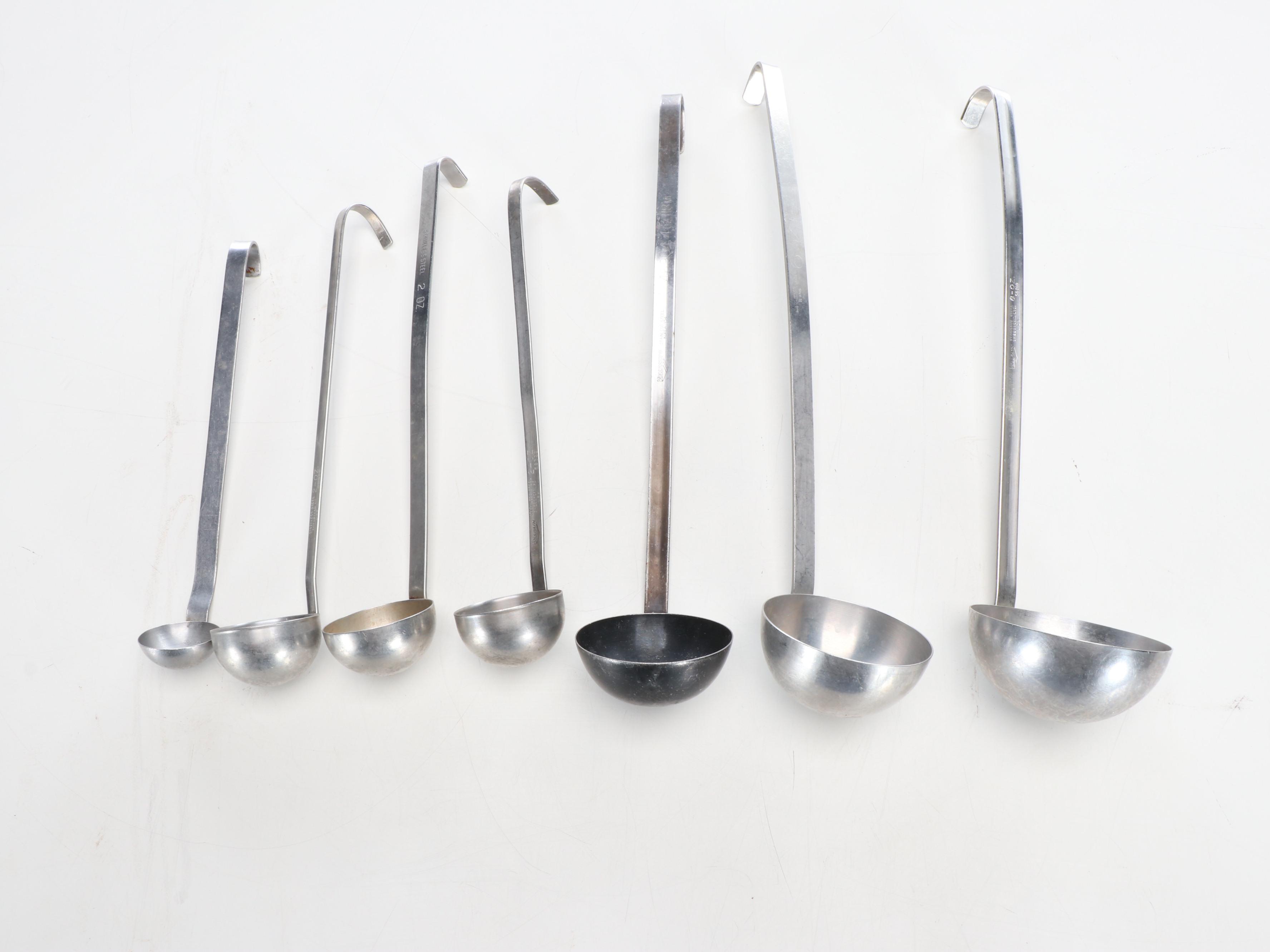 Metal Stockpots, Oval Skillet and Ladles